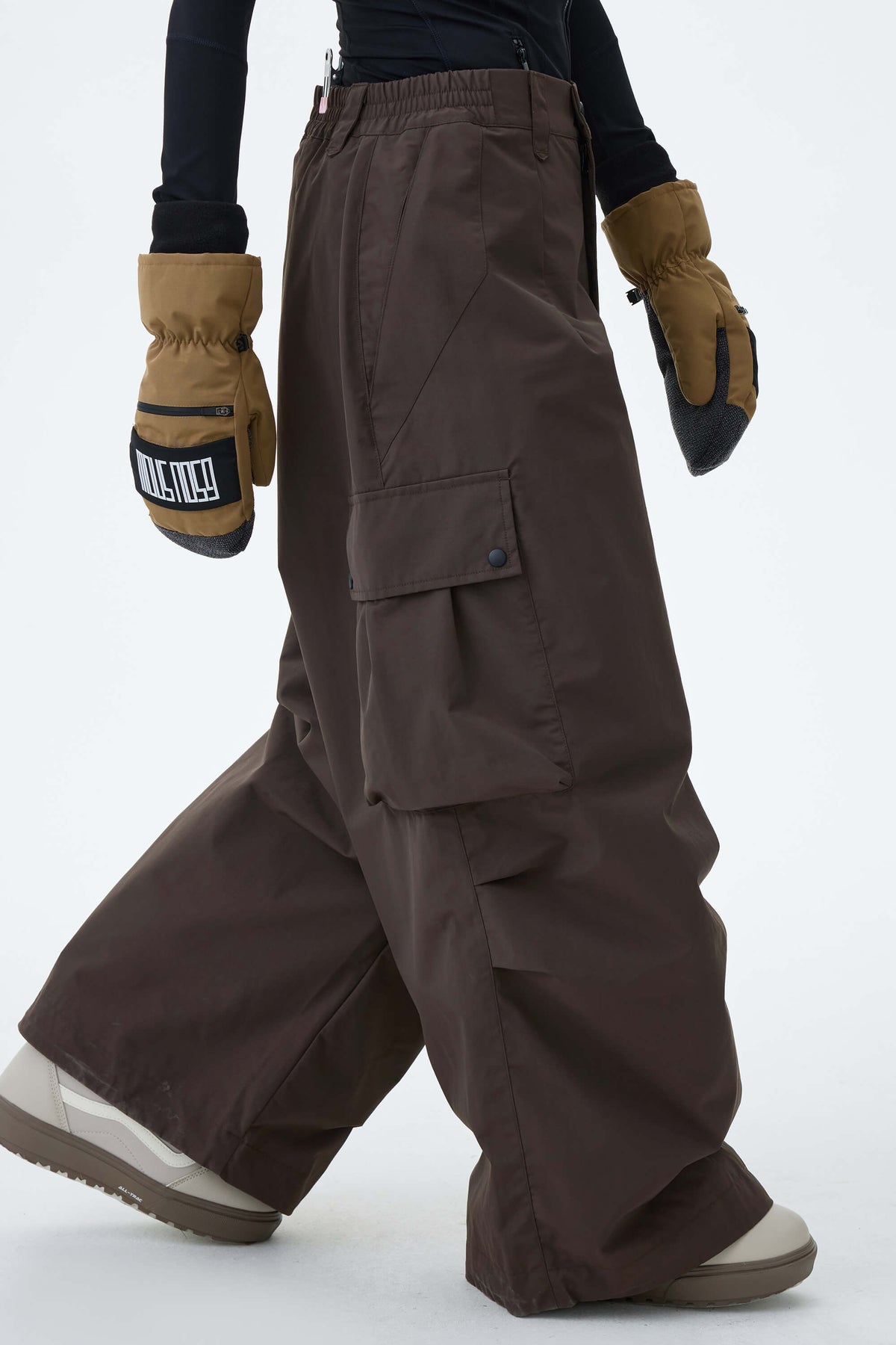 Baggy Loose Fit Cargo Snowboard Pants - Unisex | Gsou Snow