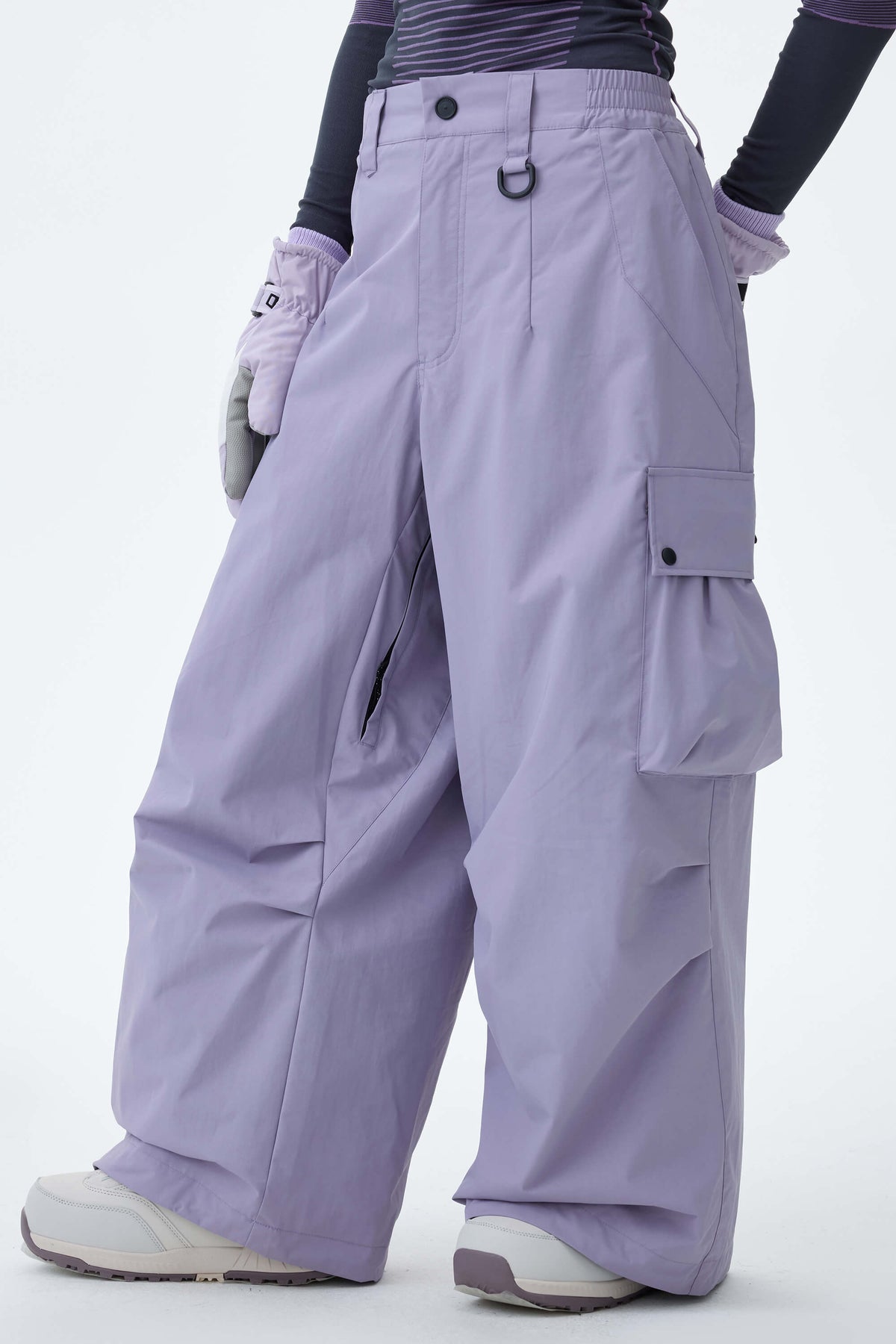 Baggy Loose Fit Cargo Snowboard Pants - Unisex | Gsou Snow
