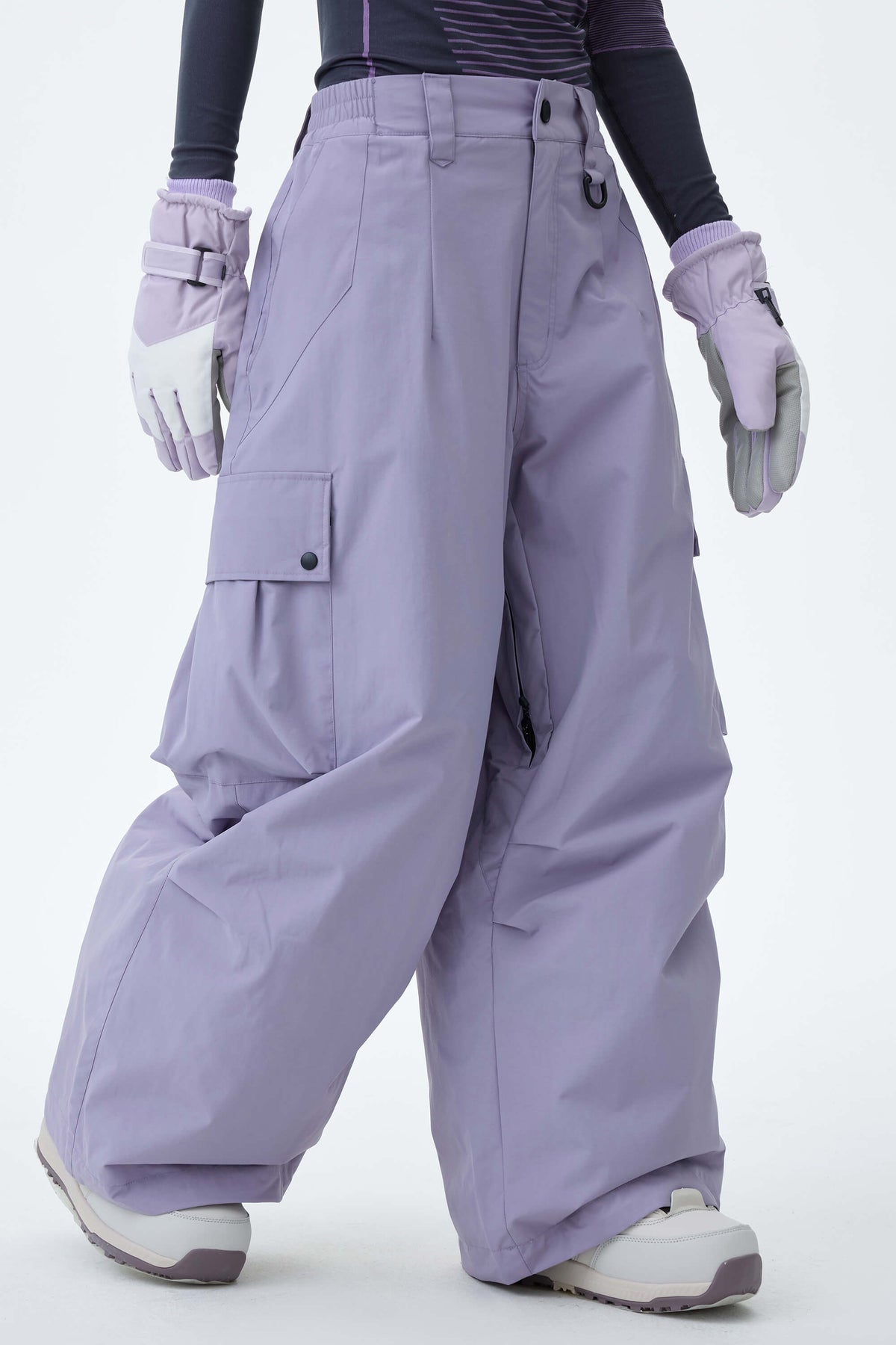 Baggy Loose Fit Cargo Snowboard Pants - Unisex | Gsou Snow