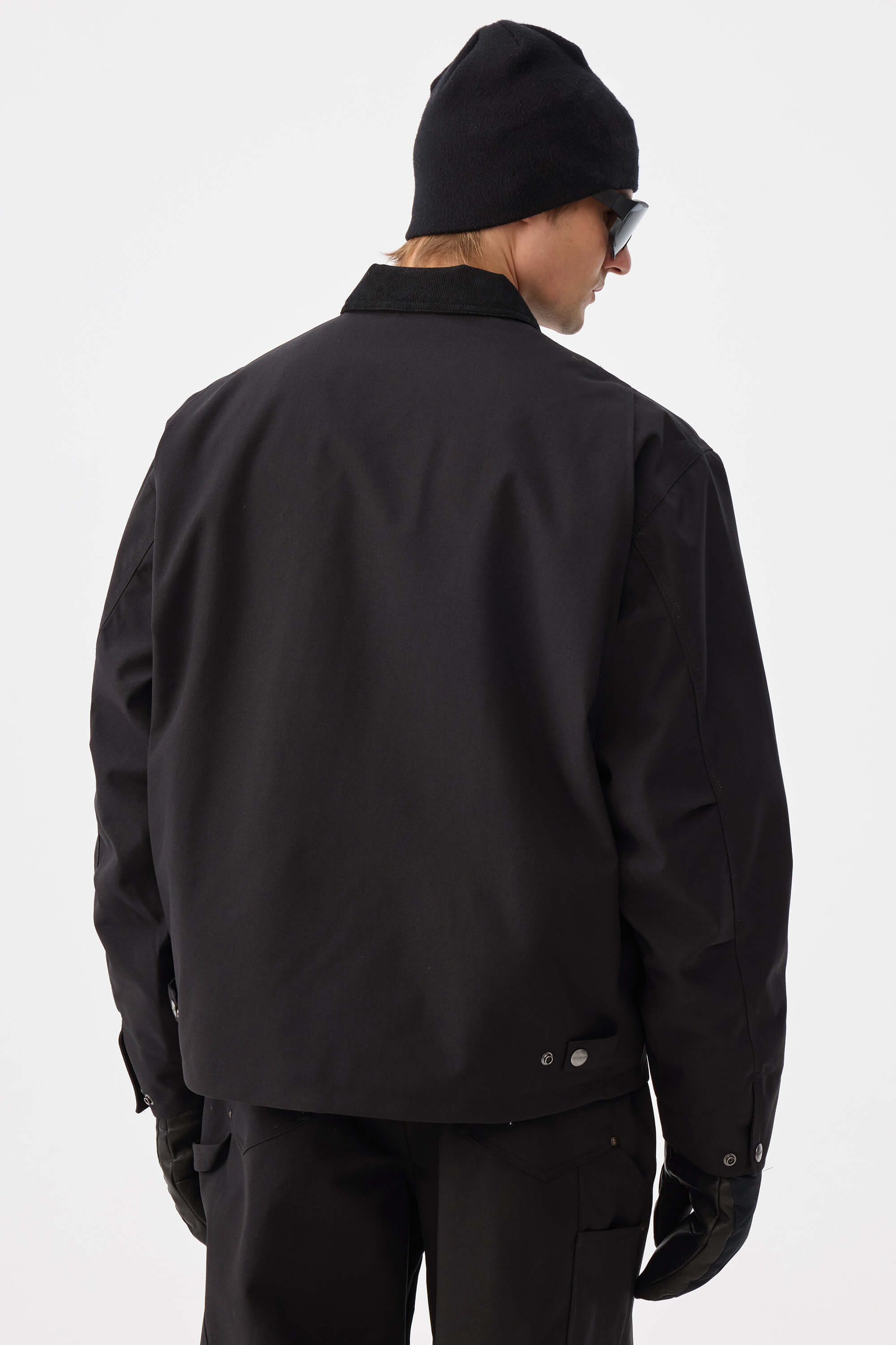 Boxy Modern Barn Corduroy-Collar Snow Jacket – Unisex | Gsou Snow