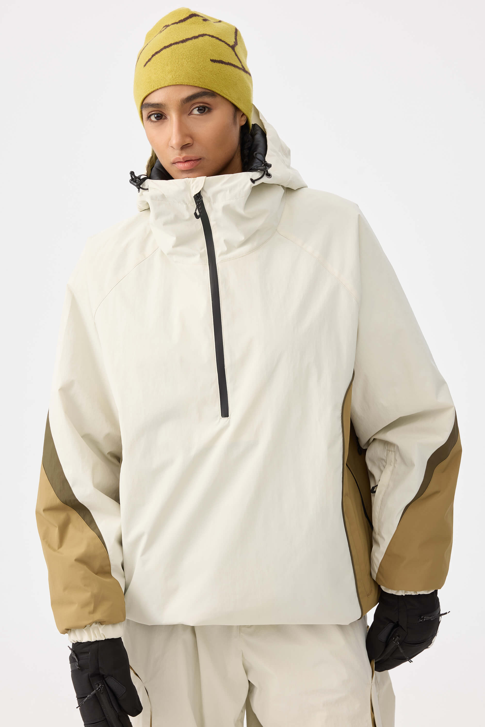 Retro Urban Colorblock Anorak Snow Jacket – Unisex | Gsou Snow
