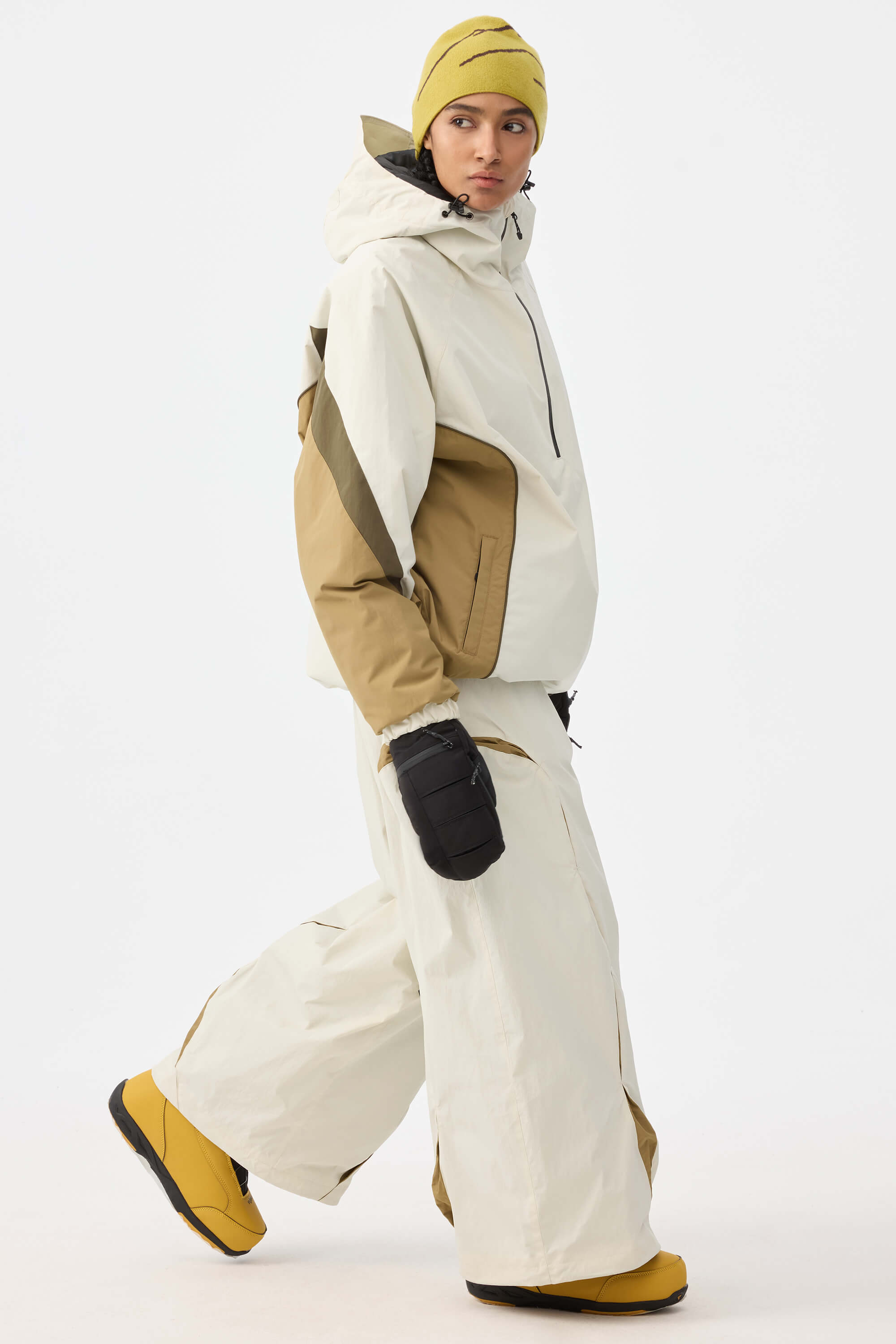 Retro Urban Colorblock Anorak Snow Jacket – Unisex | Gsou Snow