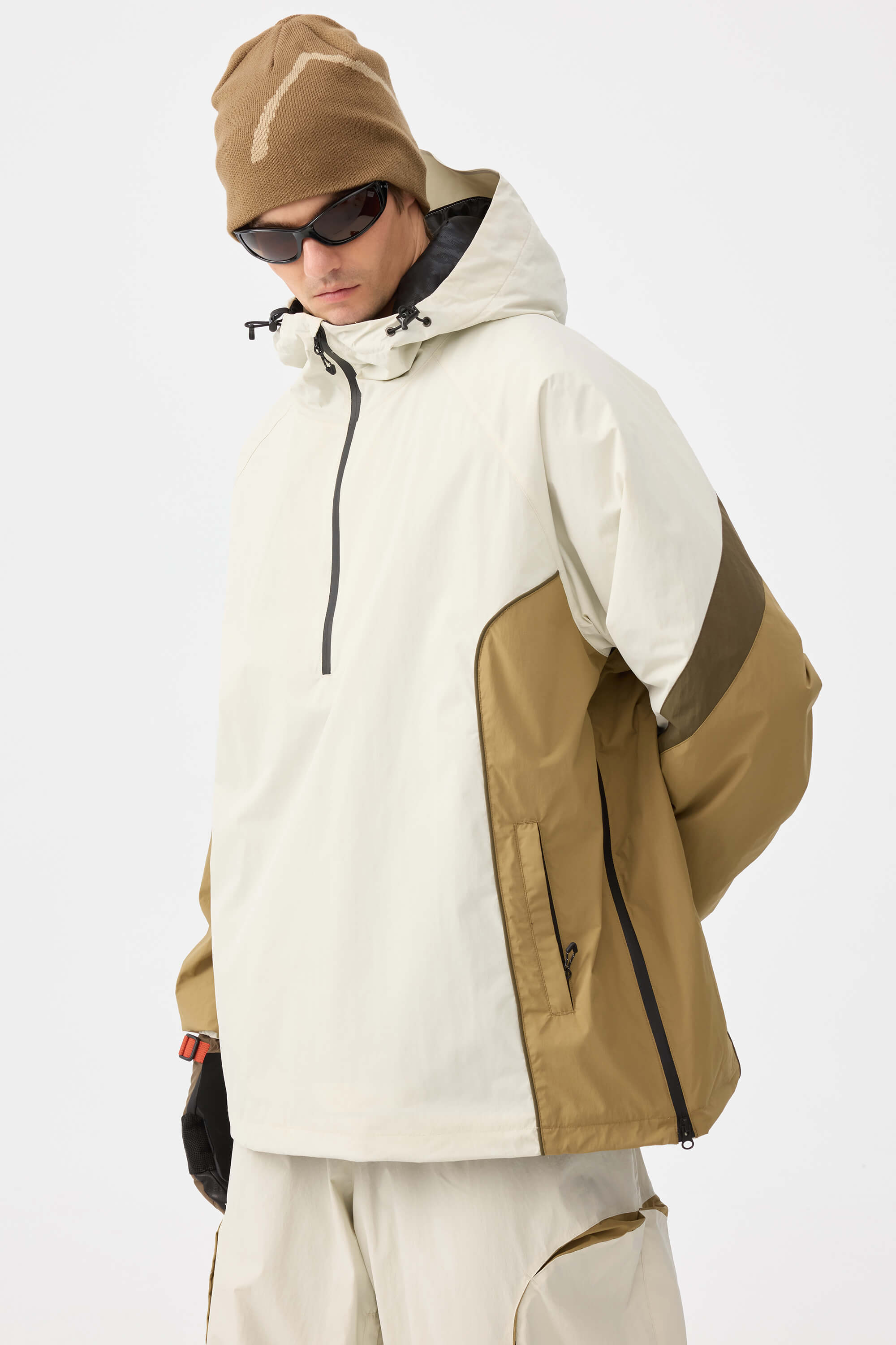 Retro Urban Colorblock Anorak Snow Jacket – Unisex | Gsou Snow