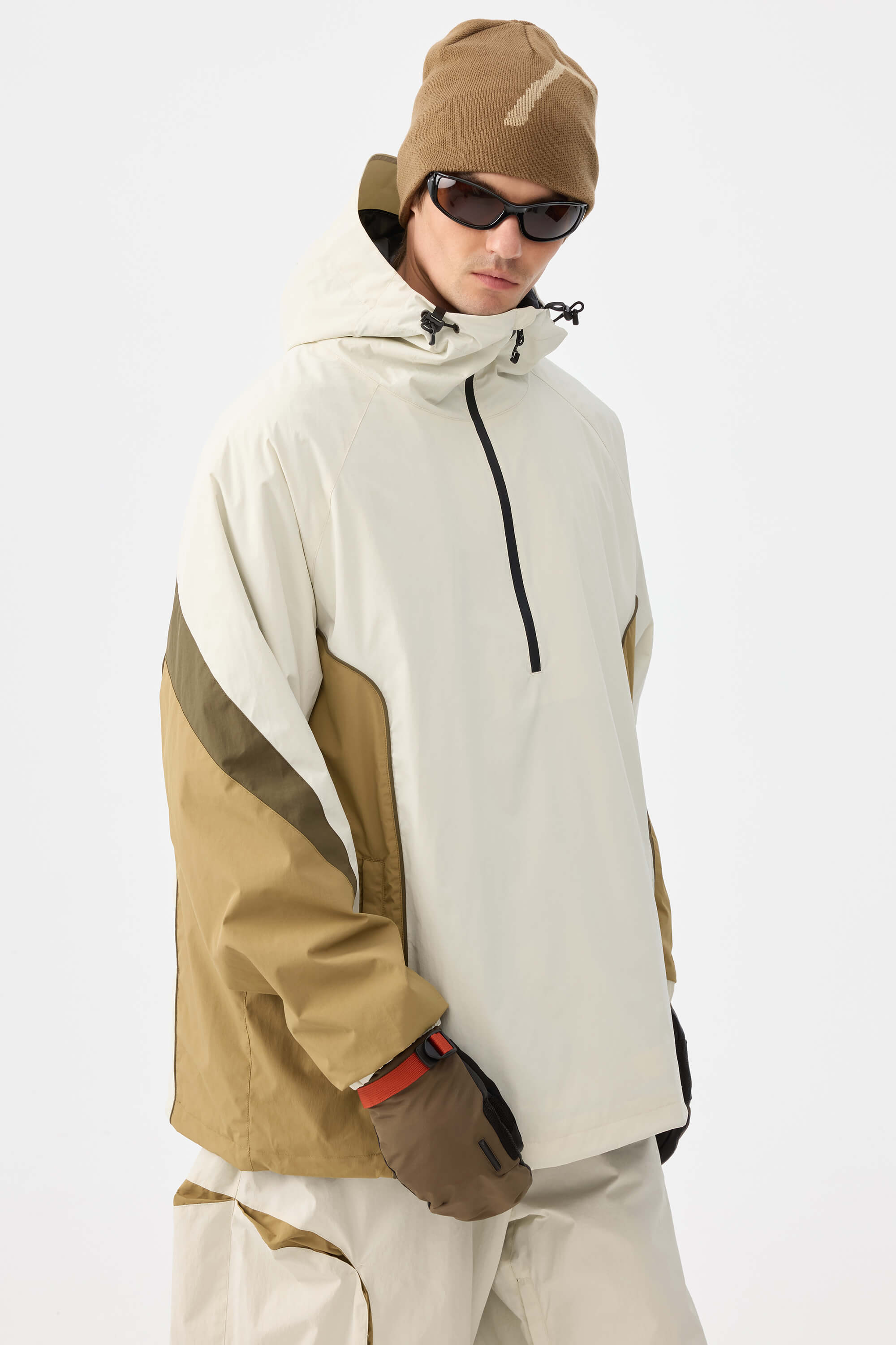 Retro Urban Colorblock Anorak Snow Jacket – Unisex | Gsou Snow