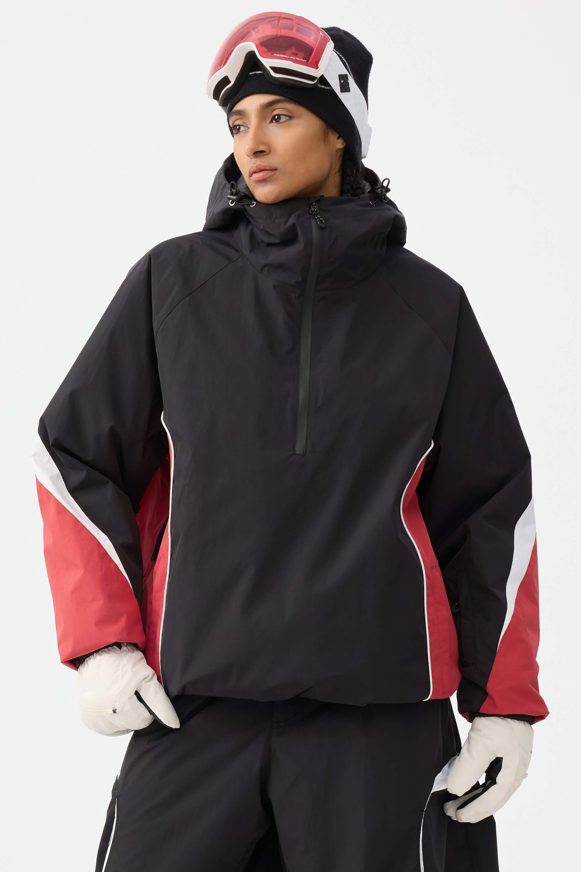 Retro Urban Colorblock Anorak Snow Jacket – Unisex | Gsou Snow