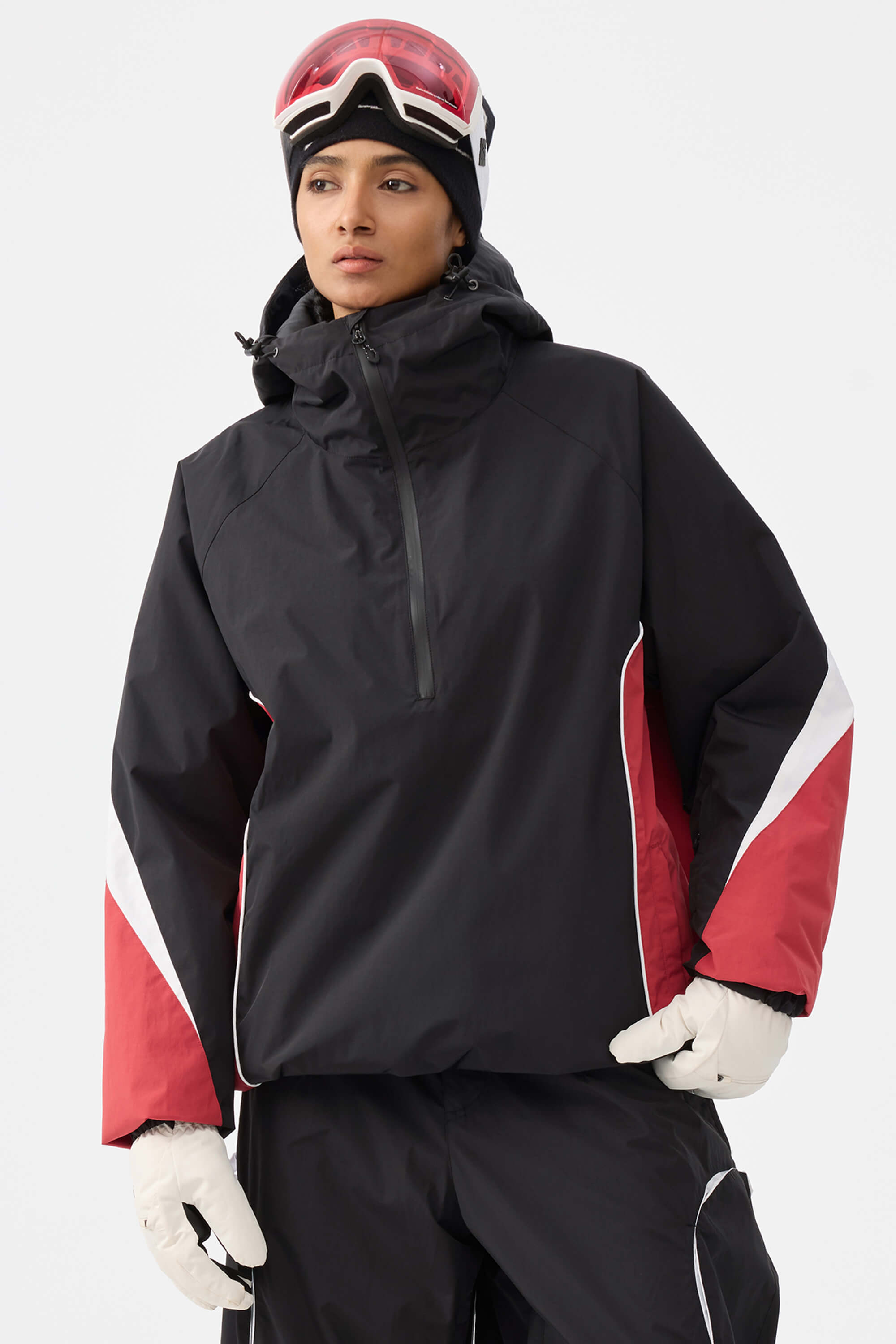 Retro Urban Colorblock Anorak Snow Jacket – Unisex | Gsou Snow