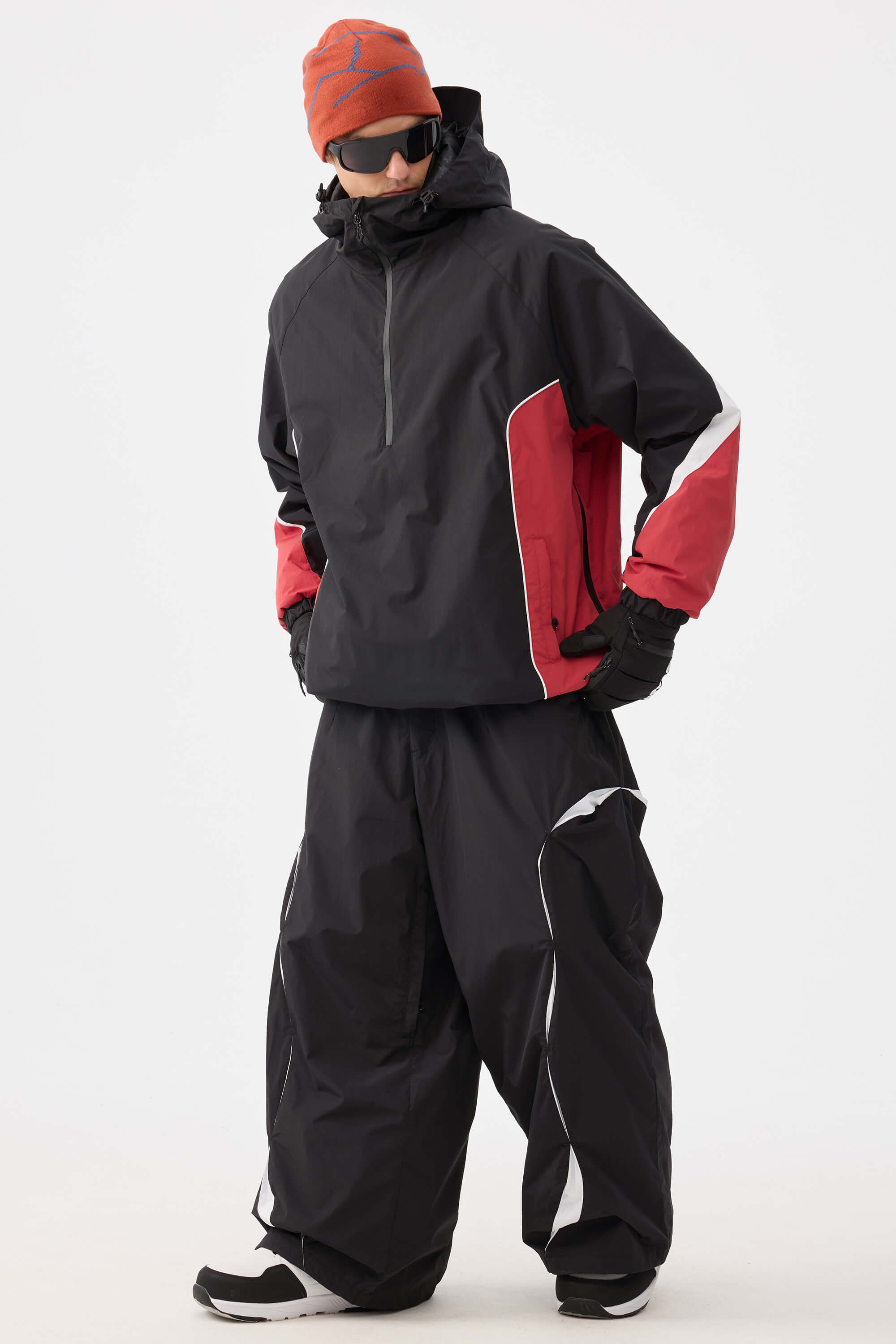 Retro Urban Colorblock Anorak Snow Jacket – Unisex | Gsou Snow