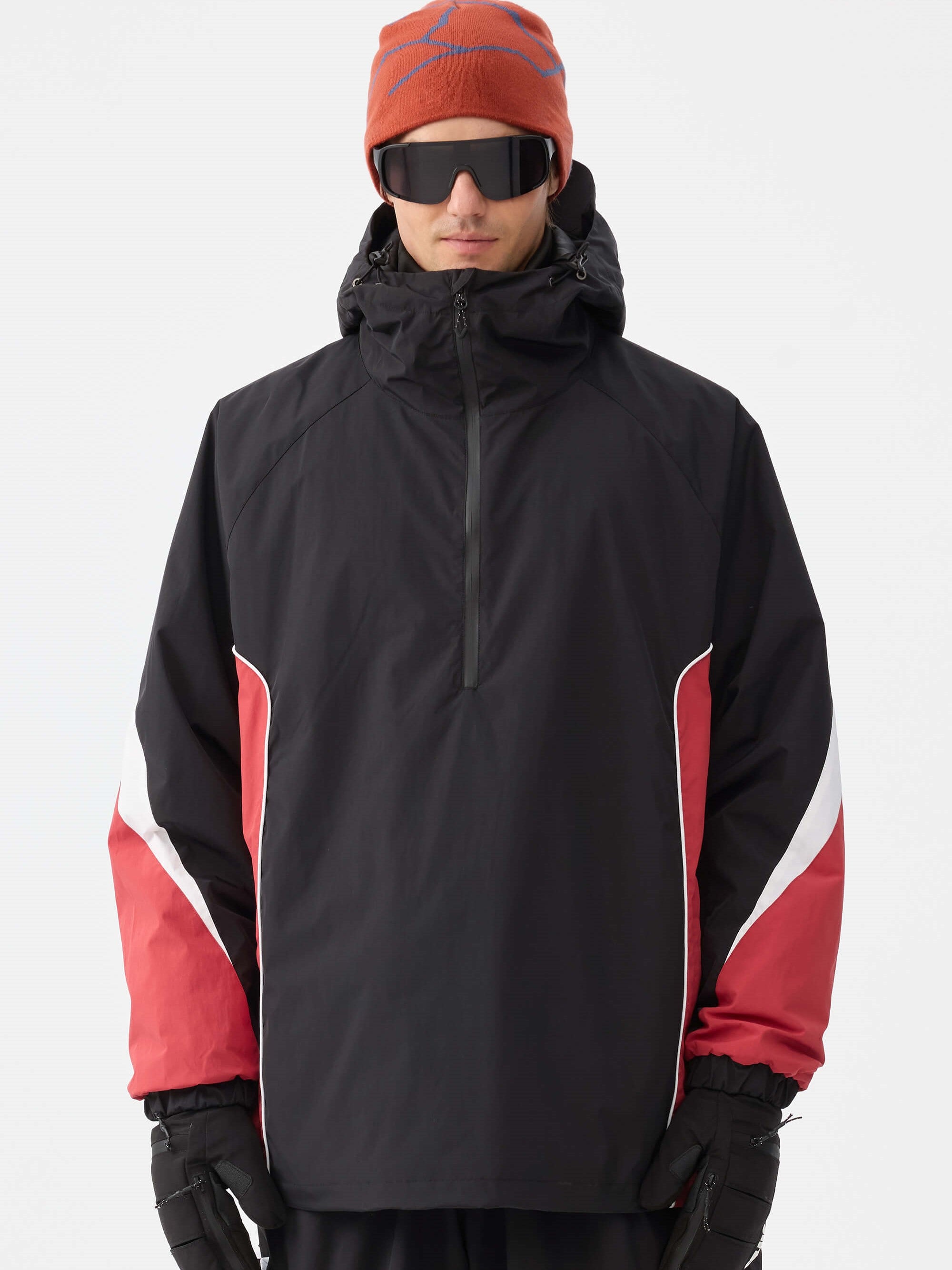 Retro Urban Colorblock Anorak Snow Jacket – Unisex | Gsou Snow