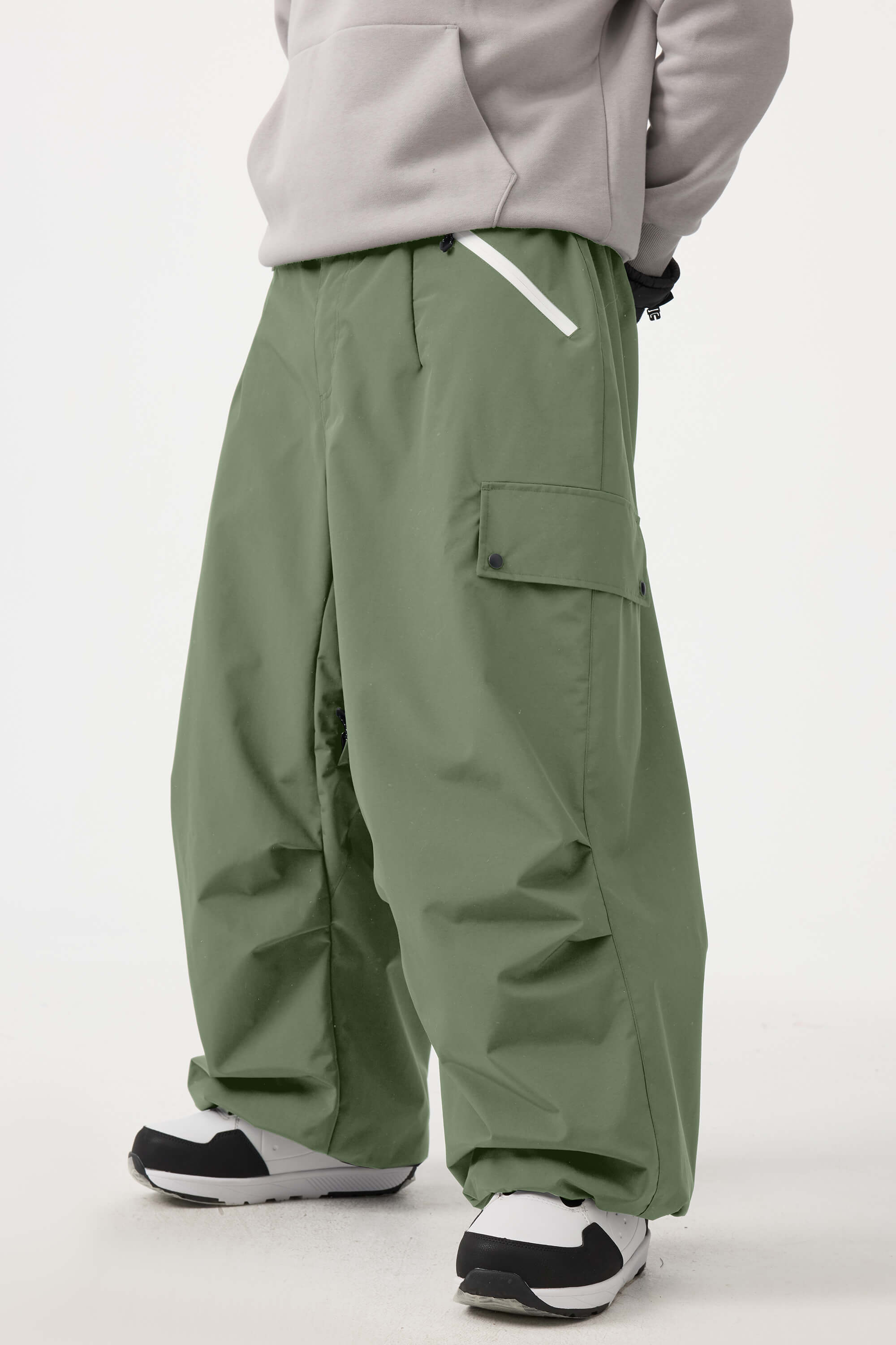 Baggy Wear-resistant Waterproof Snow Pants - Unisex | Gsou Snow