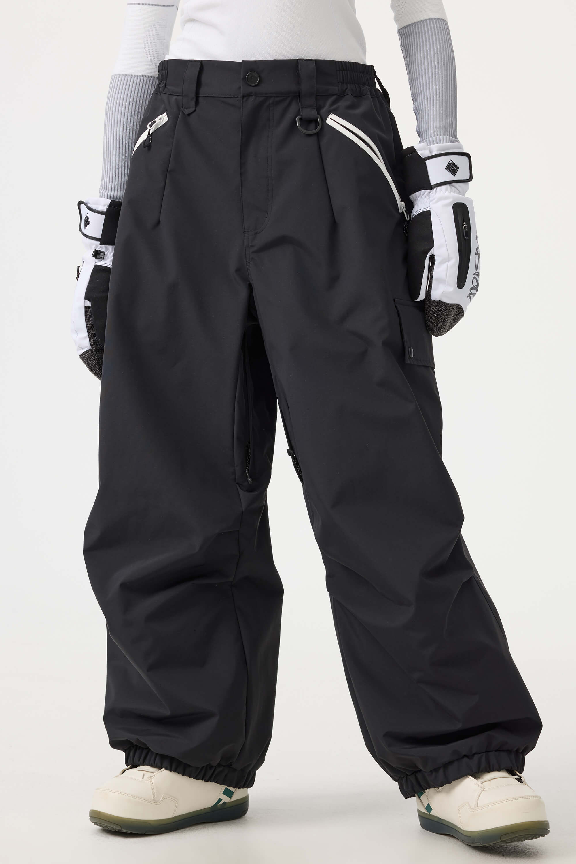 Baggy Wear-resistant Waterproof Snow Pants - Unisex | Gsou Snow
