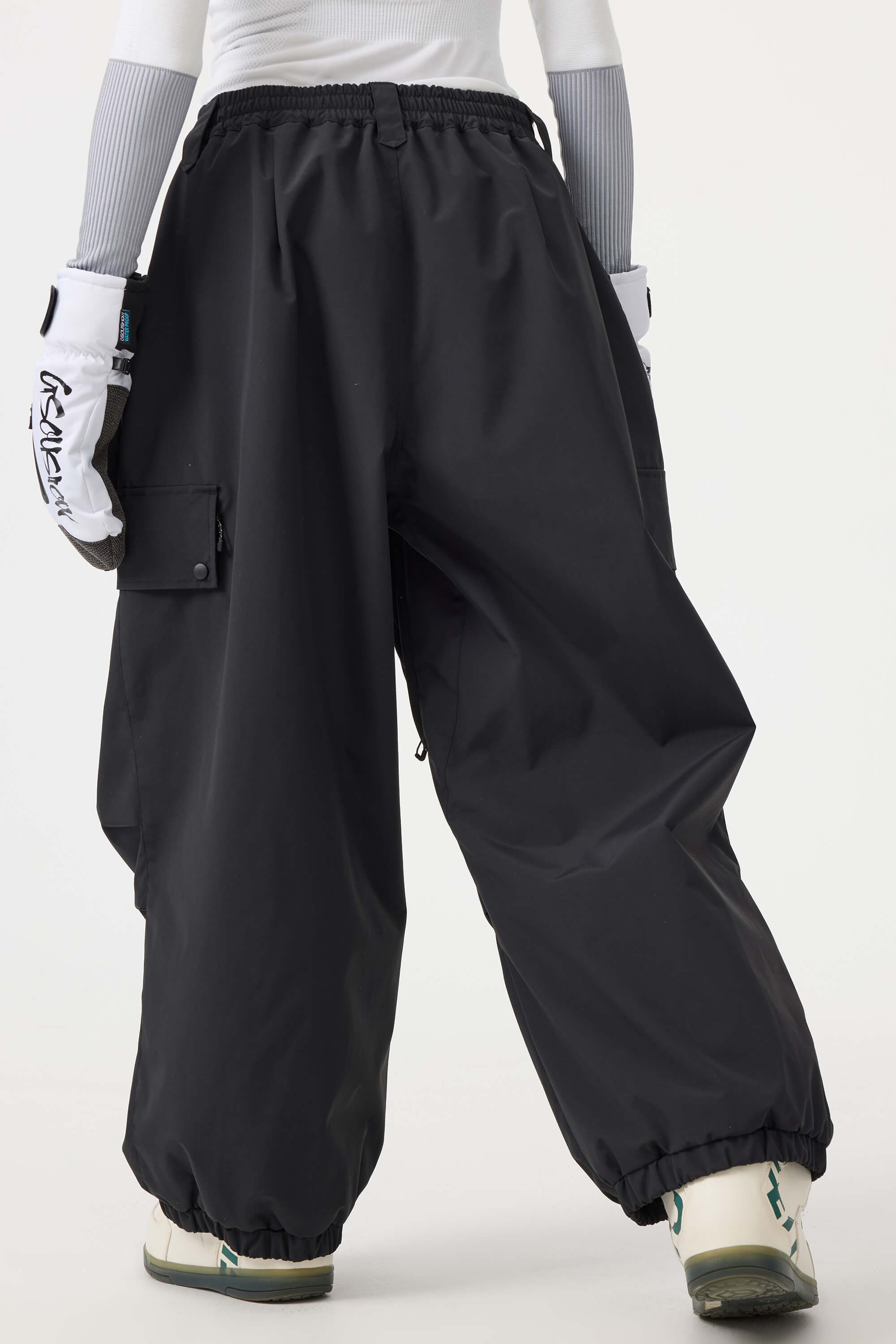 Baggy Wear-resistant Waterproof Snow Pants - Unisex | Gsou Snow