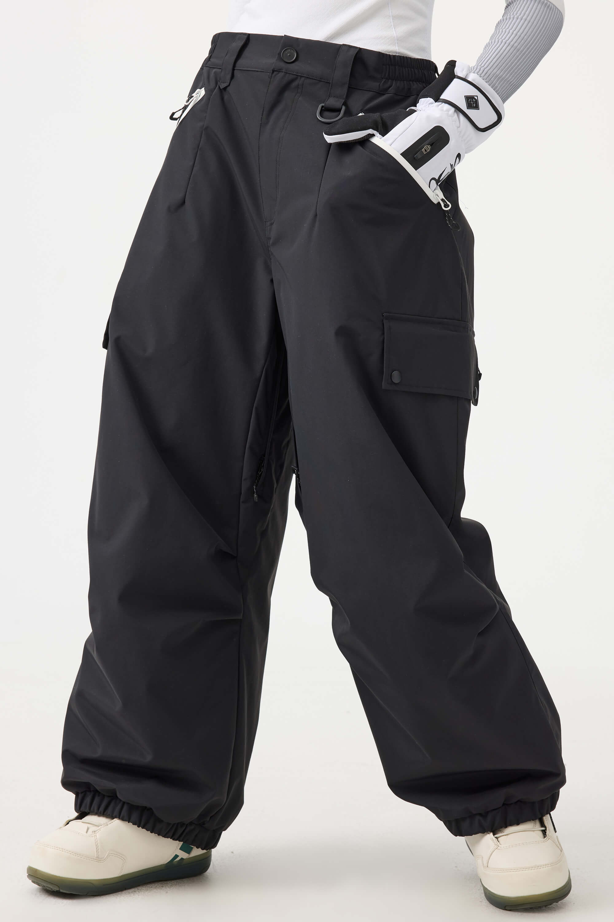 Baggy Wear-resistant Waterproof Snow Pants - Unisex | Gsou Snow