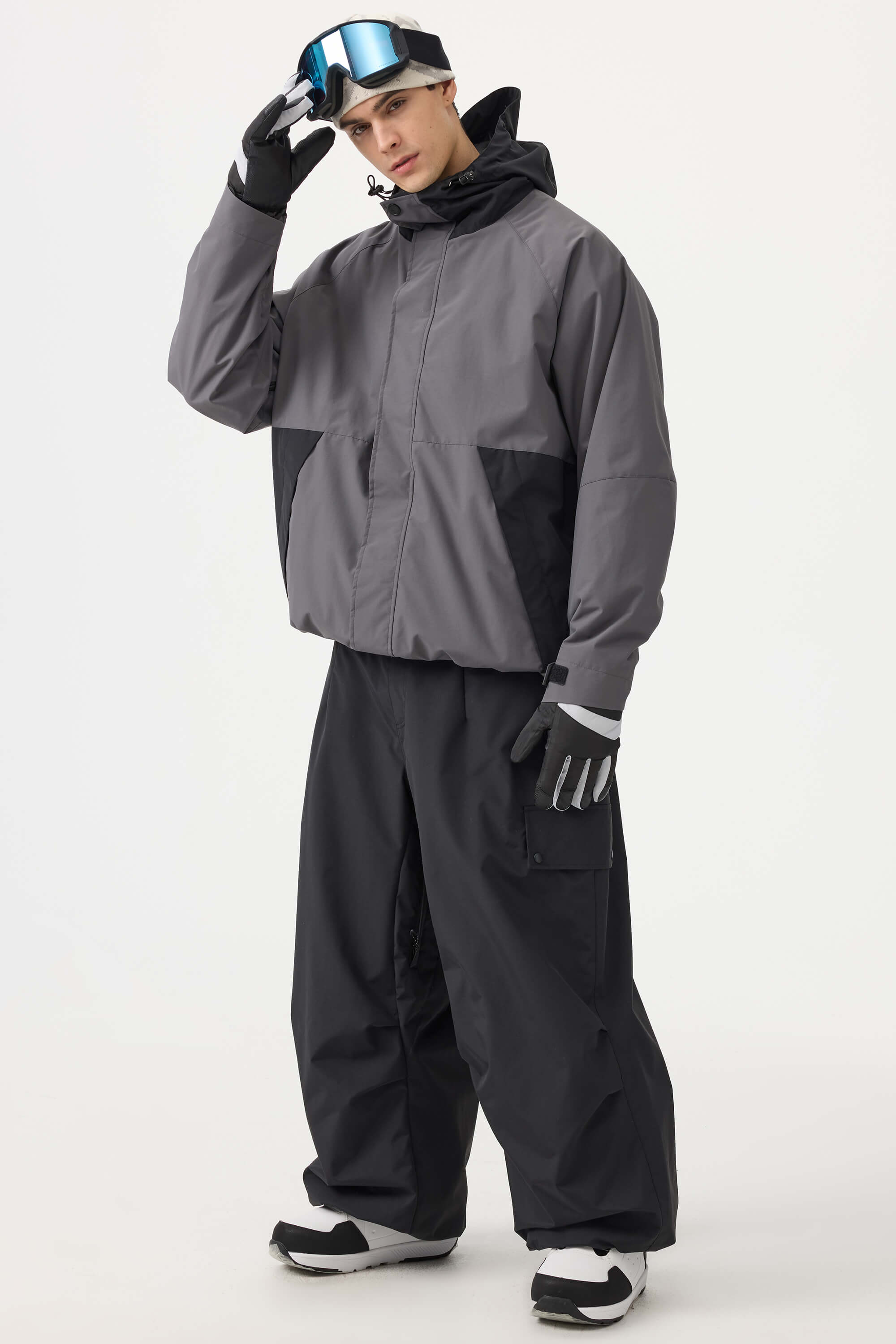 Baggy Wear-resistant Waterproof Snow Pants - Unisex | Gsou Snow