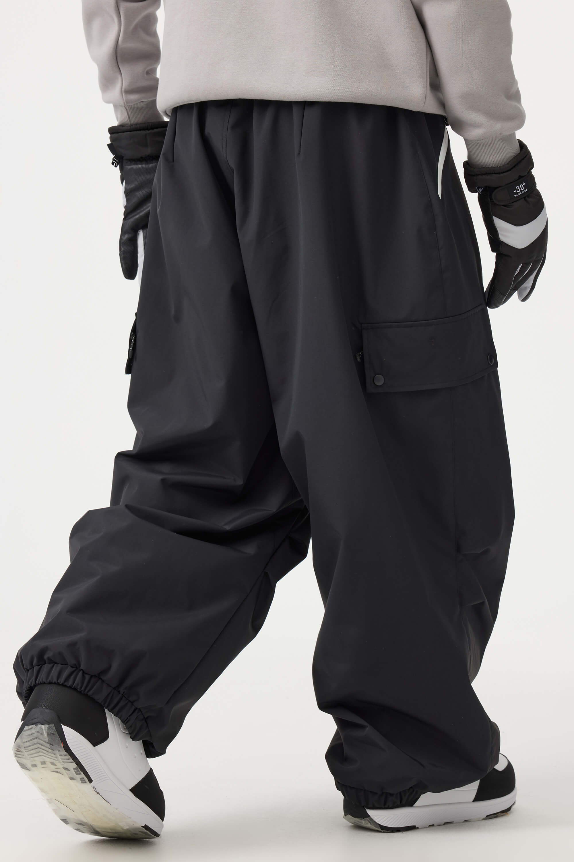 Baggy Wear-resistant Waterproof Snow Pants - Unisex | Gsou Snow