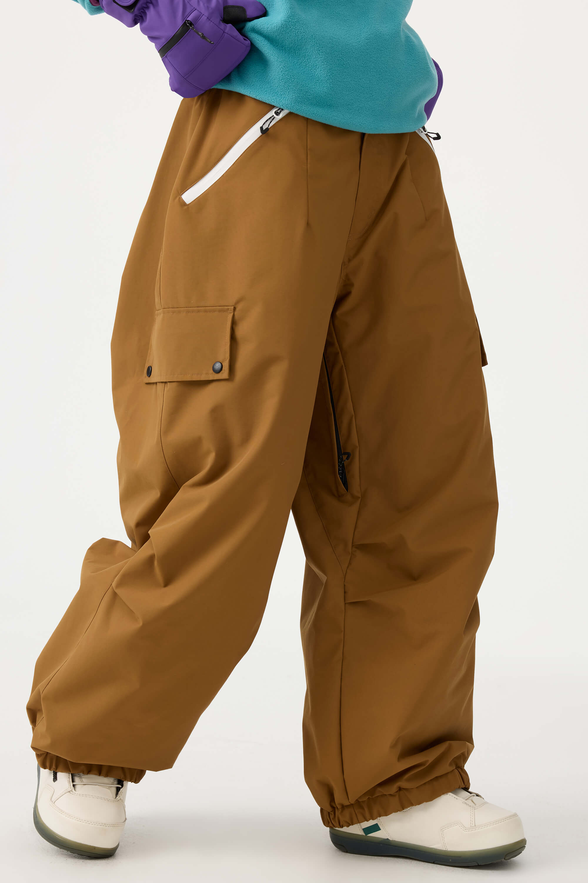 Baggy Wear-resistant Waterproof Snow Pants - Unisex | Gsou Snow