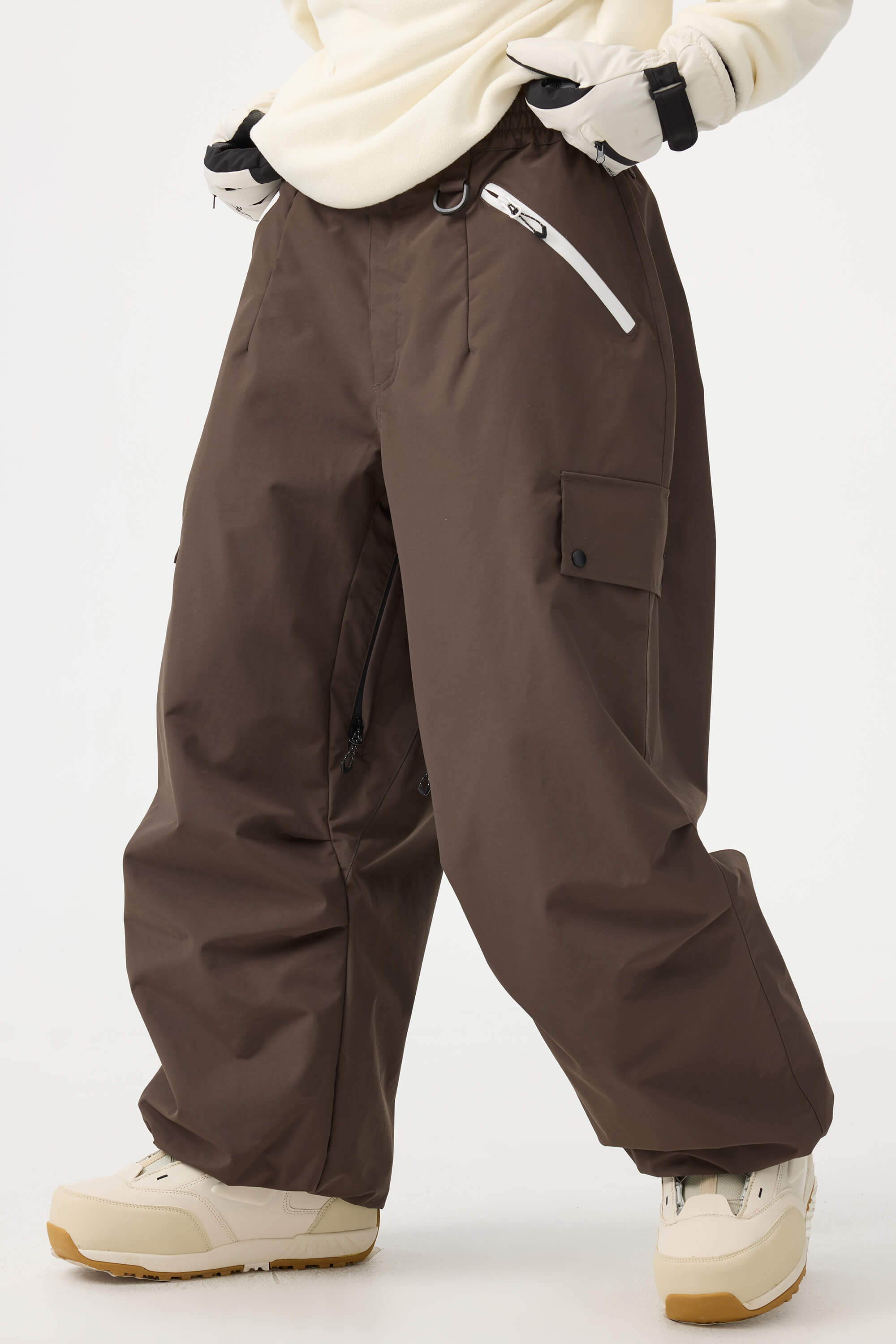 Baggy Wear-resistant Waterproof Snow Pants - Unisex | Gsou Snow