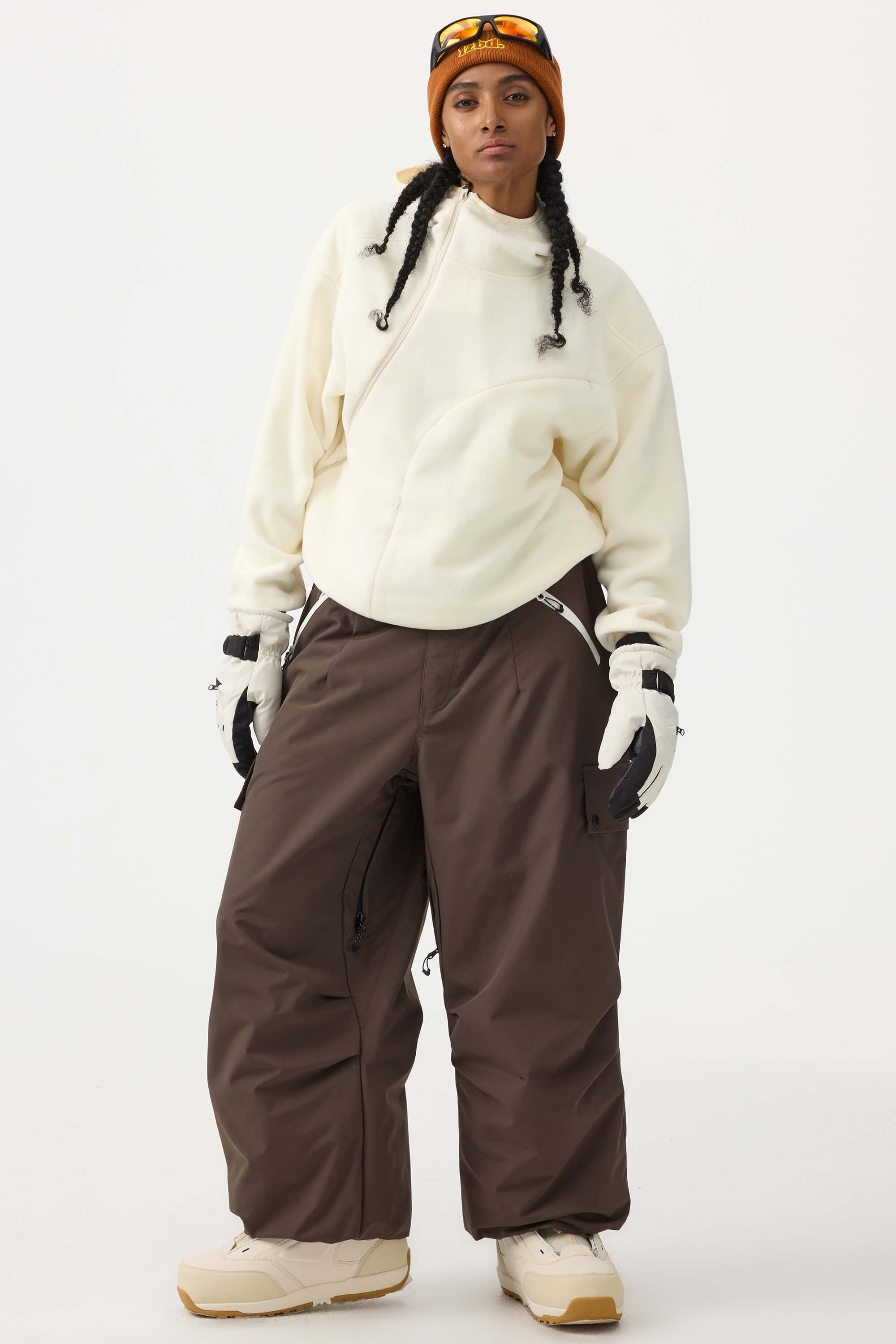 Baggy Wear-resistant Waterproof Snow Pants - Unisex | Gsou Snow
