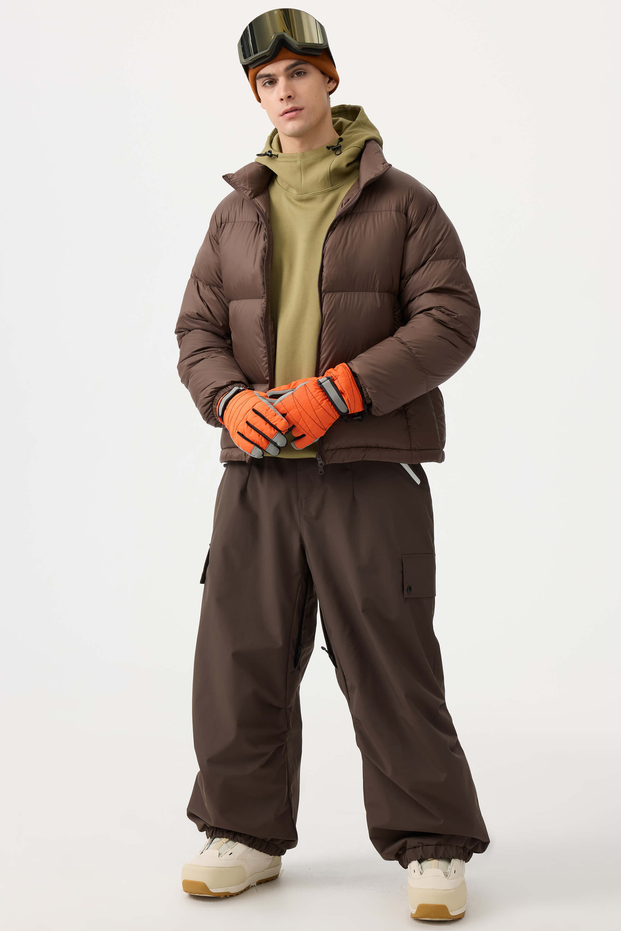 Baggy Wear-resistant Waterproof Snow Pants - Unisex | Gsou Snow