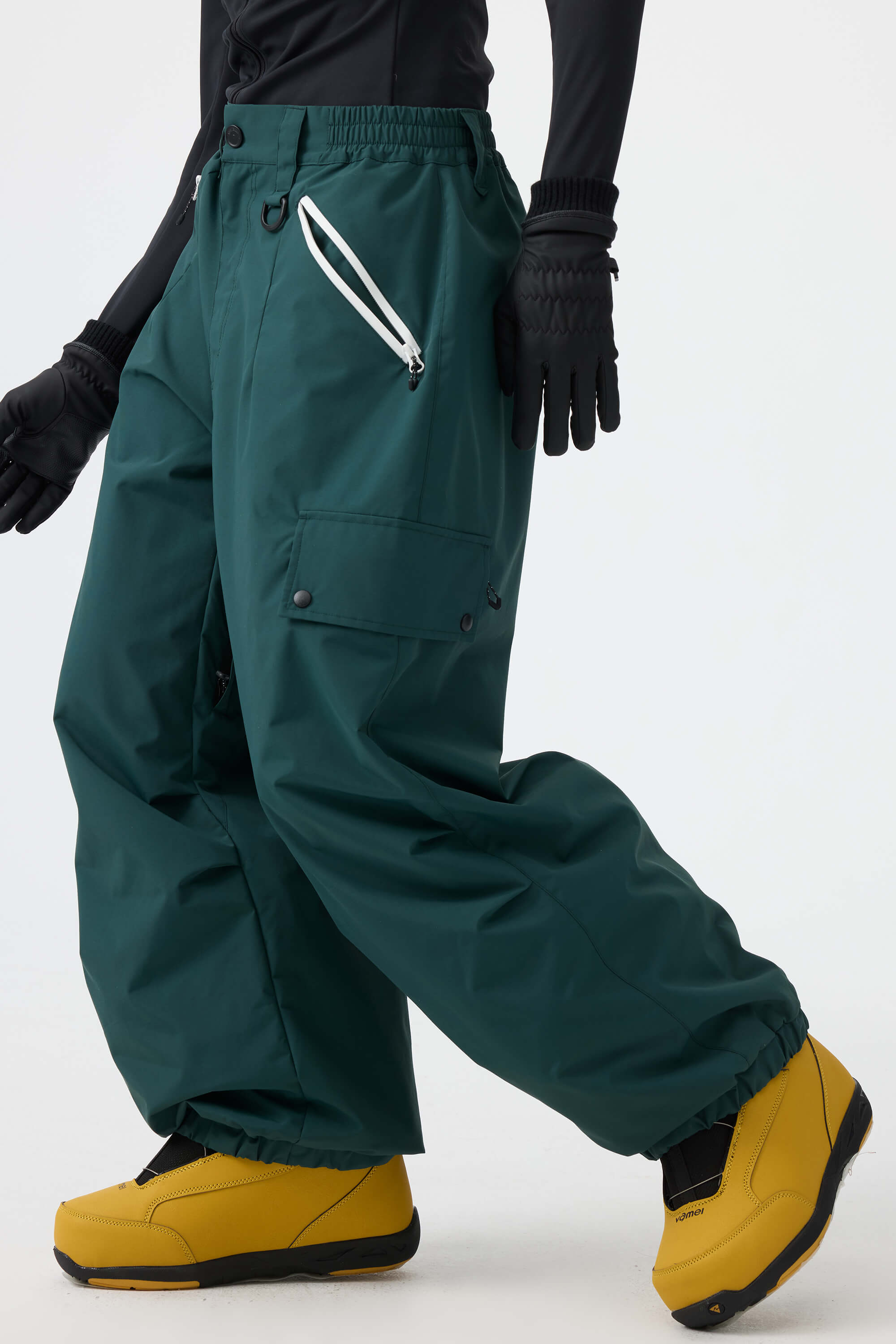 Baggy Wear-resistant Waterproof Snow Pants - Unisex | Gsou Snow