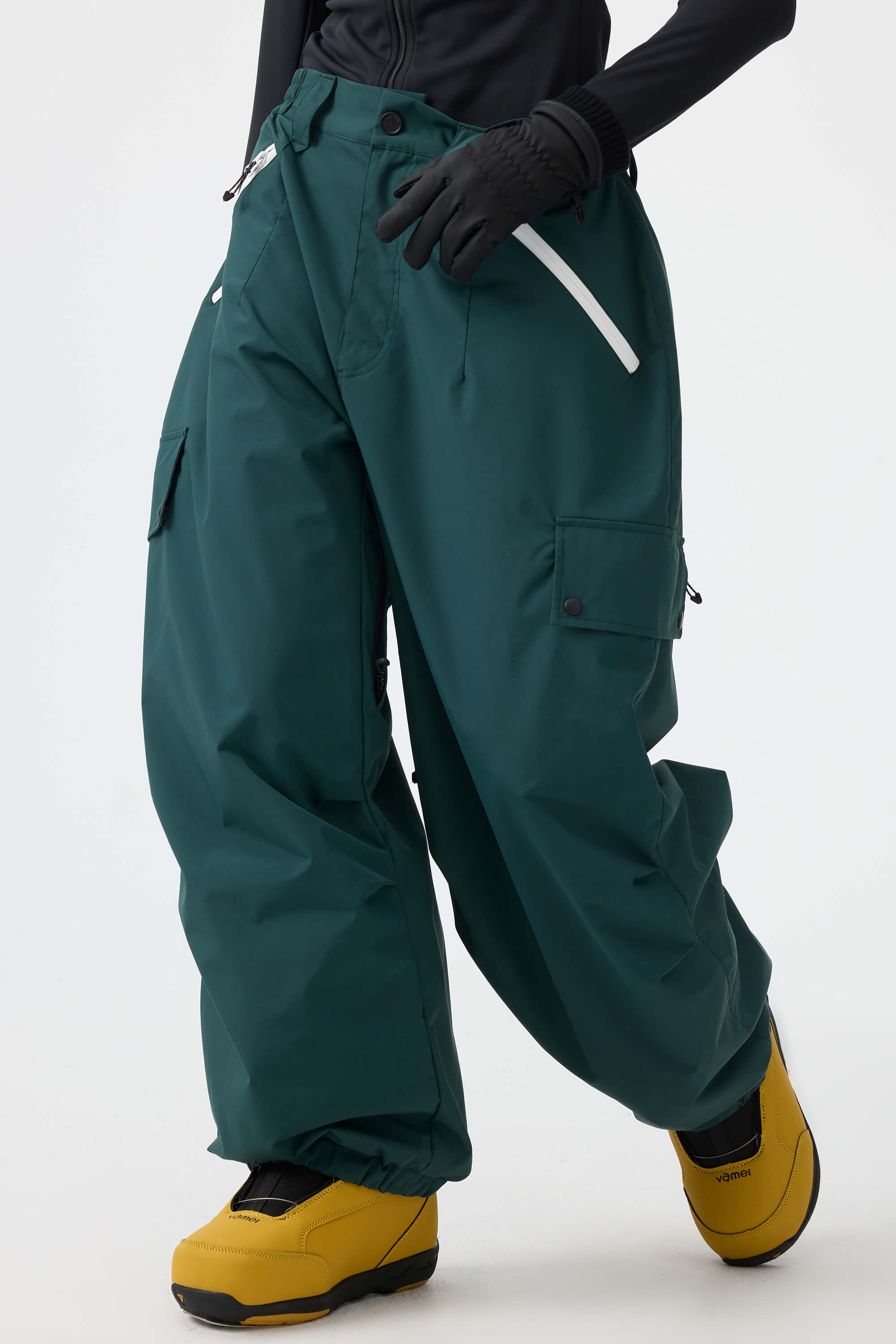Baggy Wear-resistant Waterproof Snow Pants - Unisex | Gsou Snow