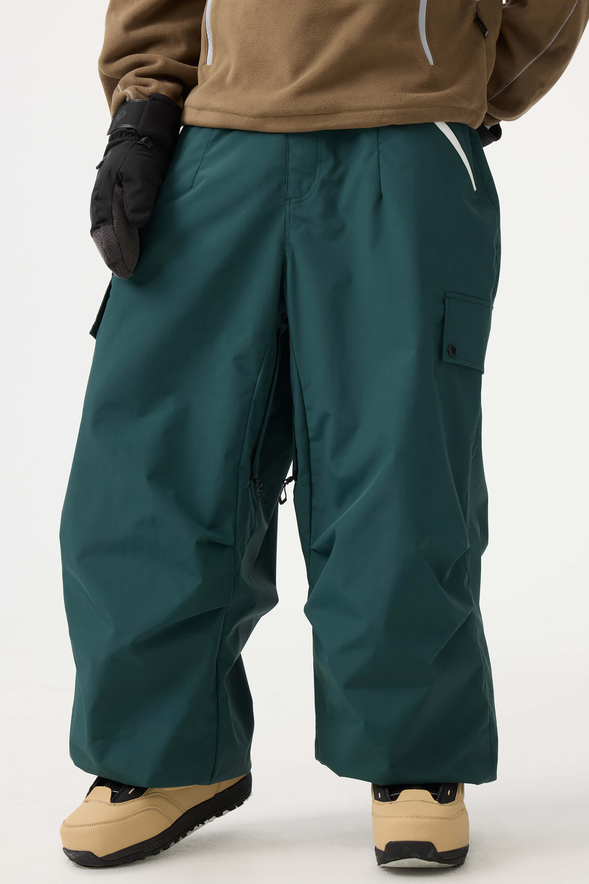Baggy Wear-resistant Waterproof Snow Pants - Unisex | Gsou Snow