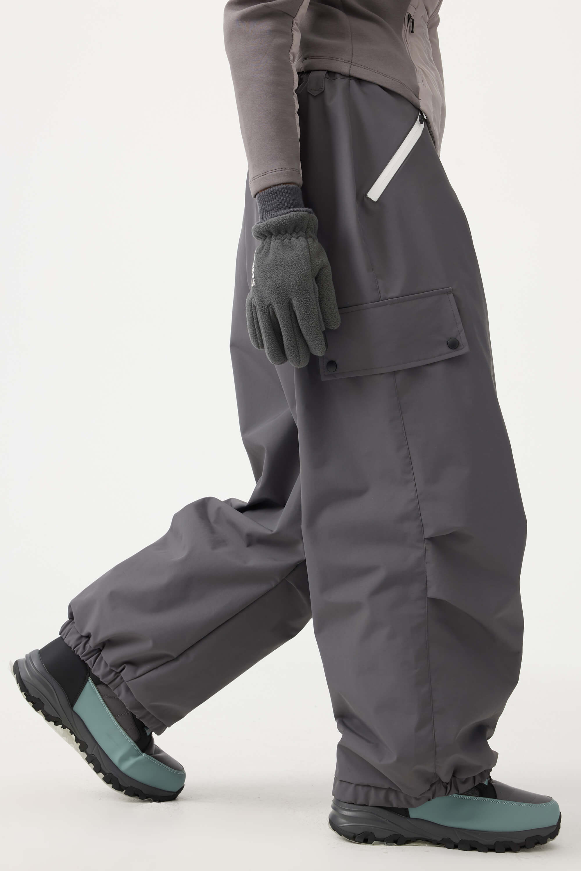 Baggy Wear-resistant Waterproof Snow Pants - Unisex | Gsou Snow