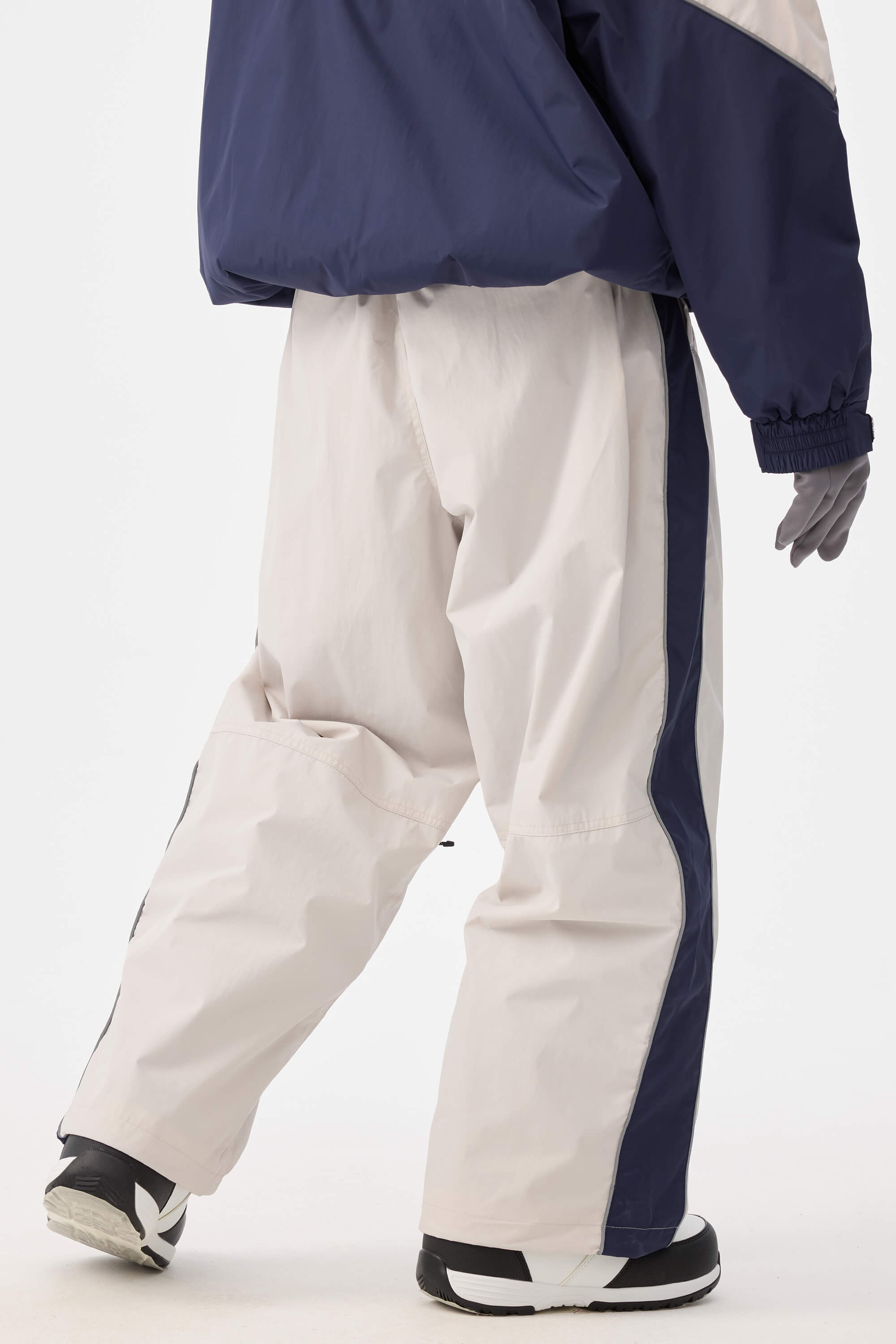 Retro Track Side Stripe Baggy Snow Pants – Unisex | Gsou Snow