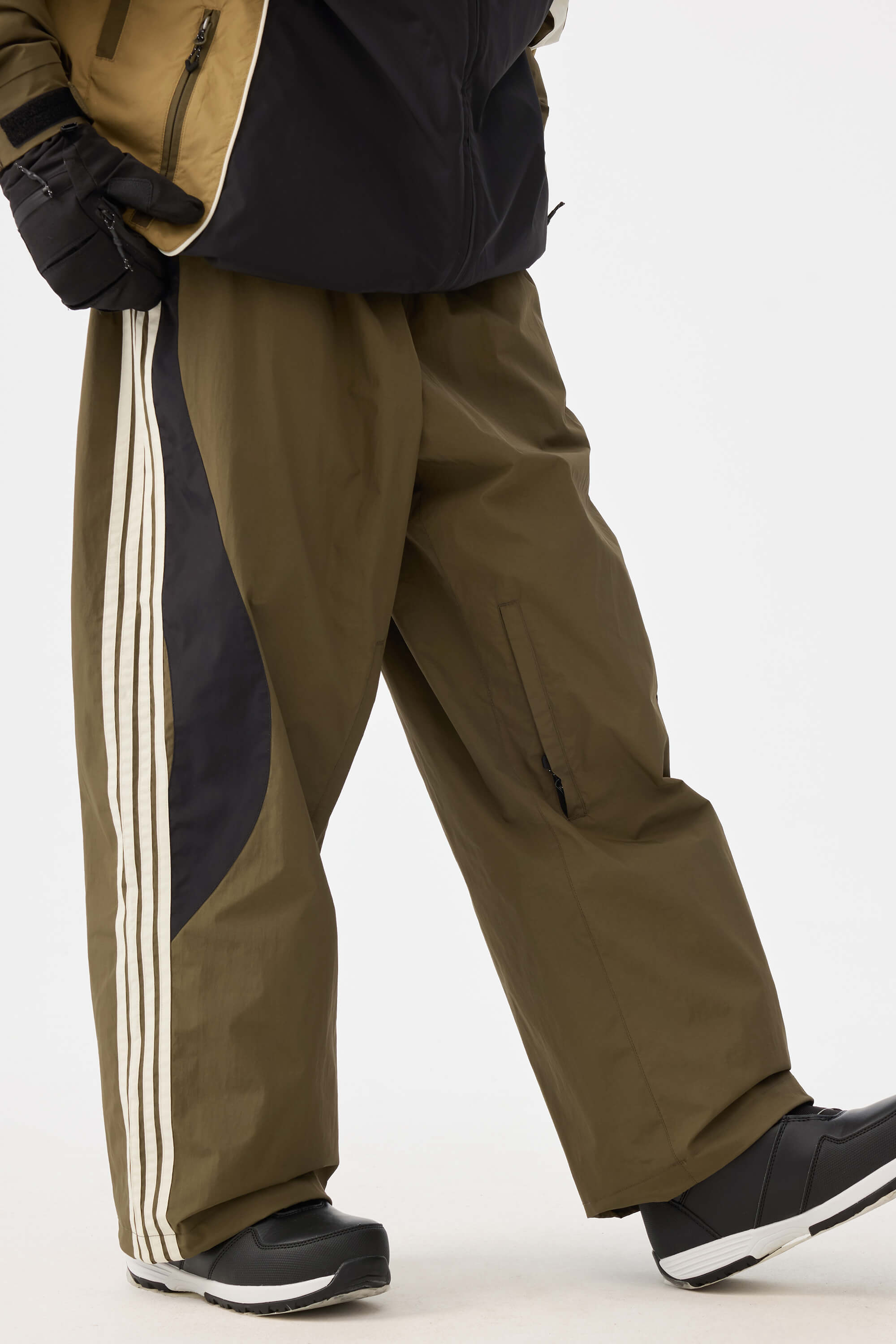 Retro Sporty Side Stripe Snow Pants – Unisex | Gsou Snow