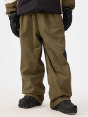 Retro Sporty Side Stripe Snow Pants – Unisex | Gsou Snow