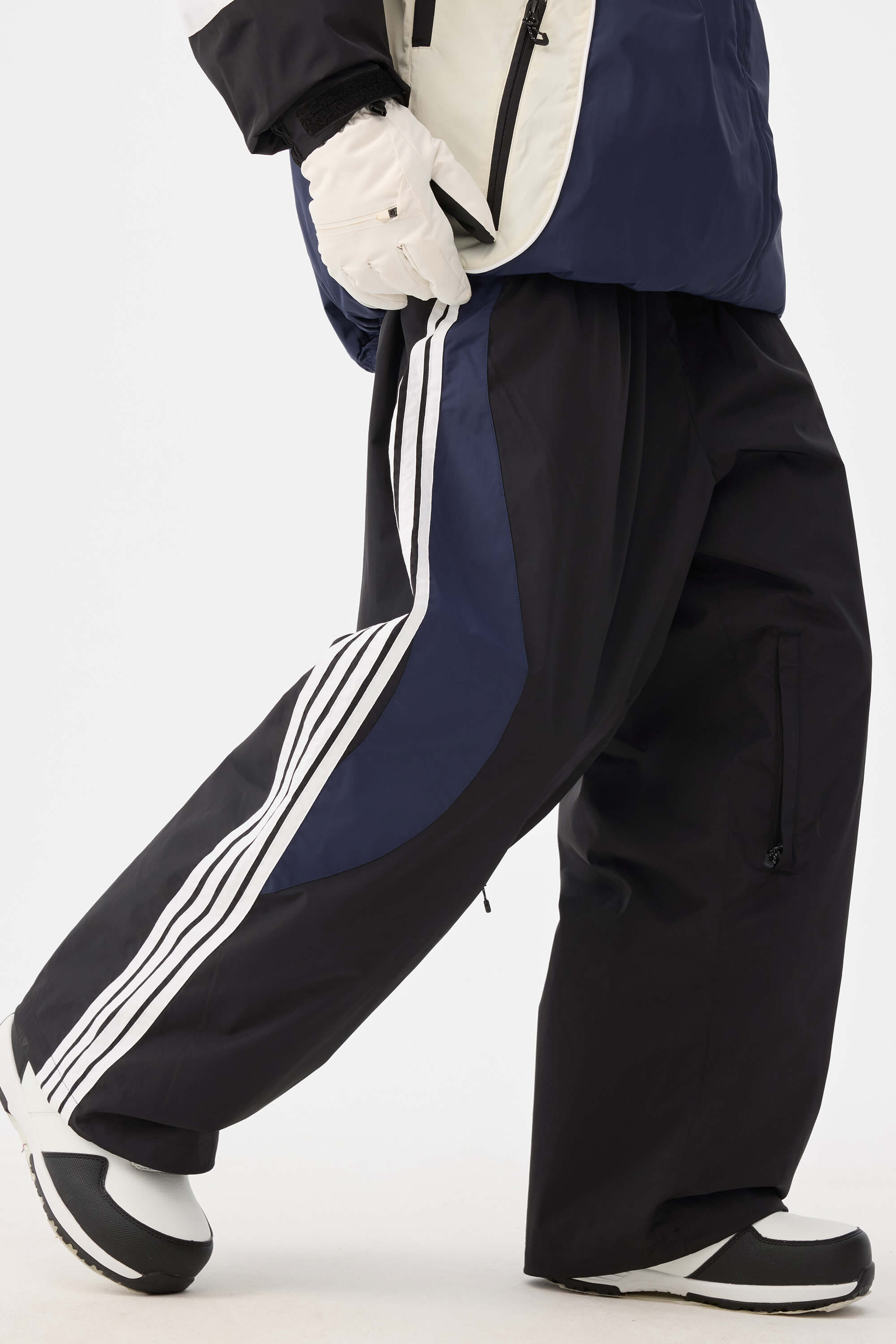Retro Sporty Side Stripe Snow Pants – Unisex | Gsou Snow