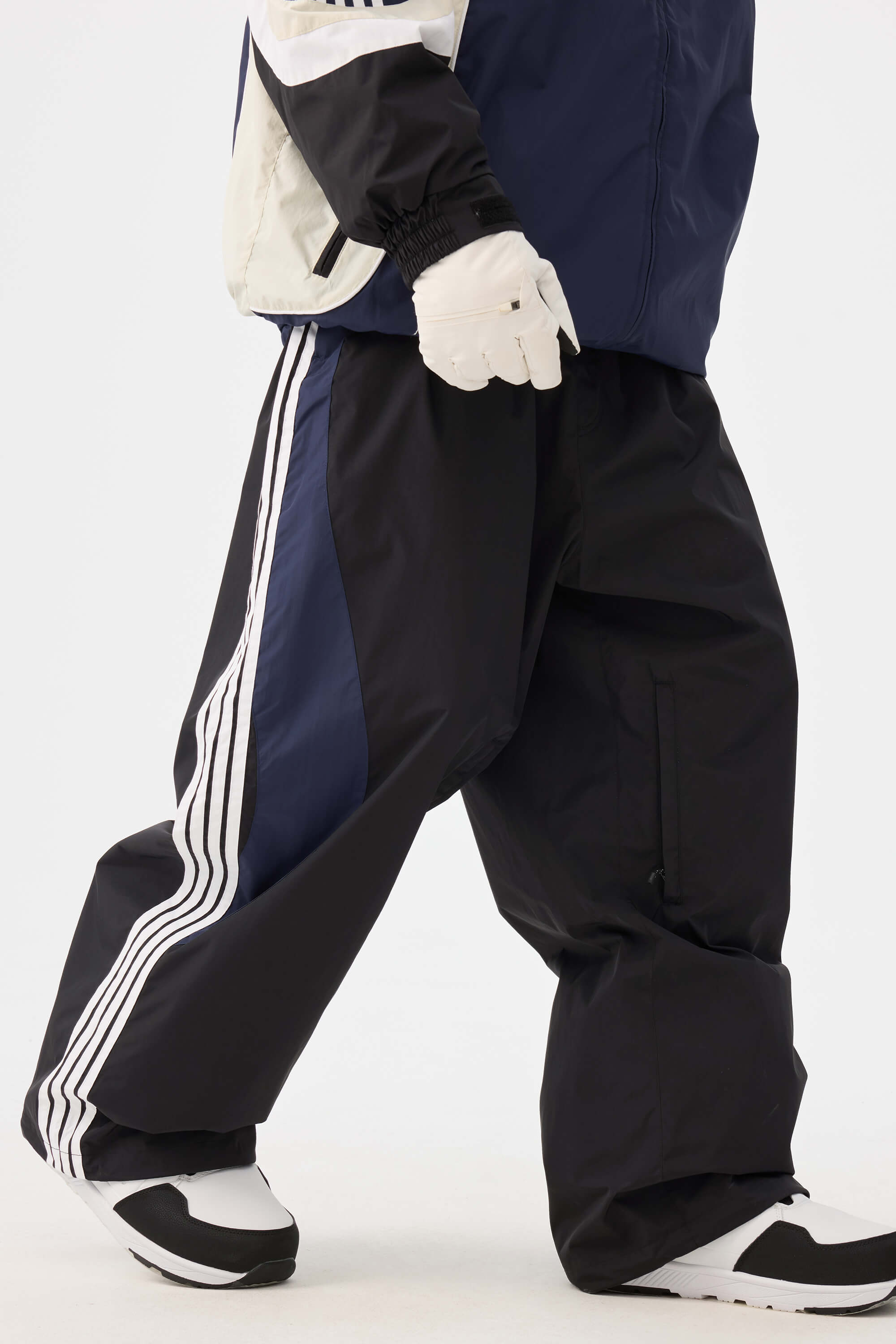 Retro Sporty Side Stripe Snow Pants – Unisex | Gsou Snow