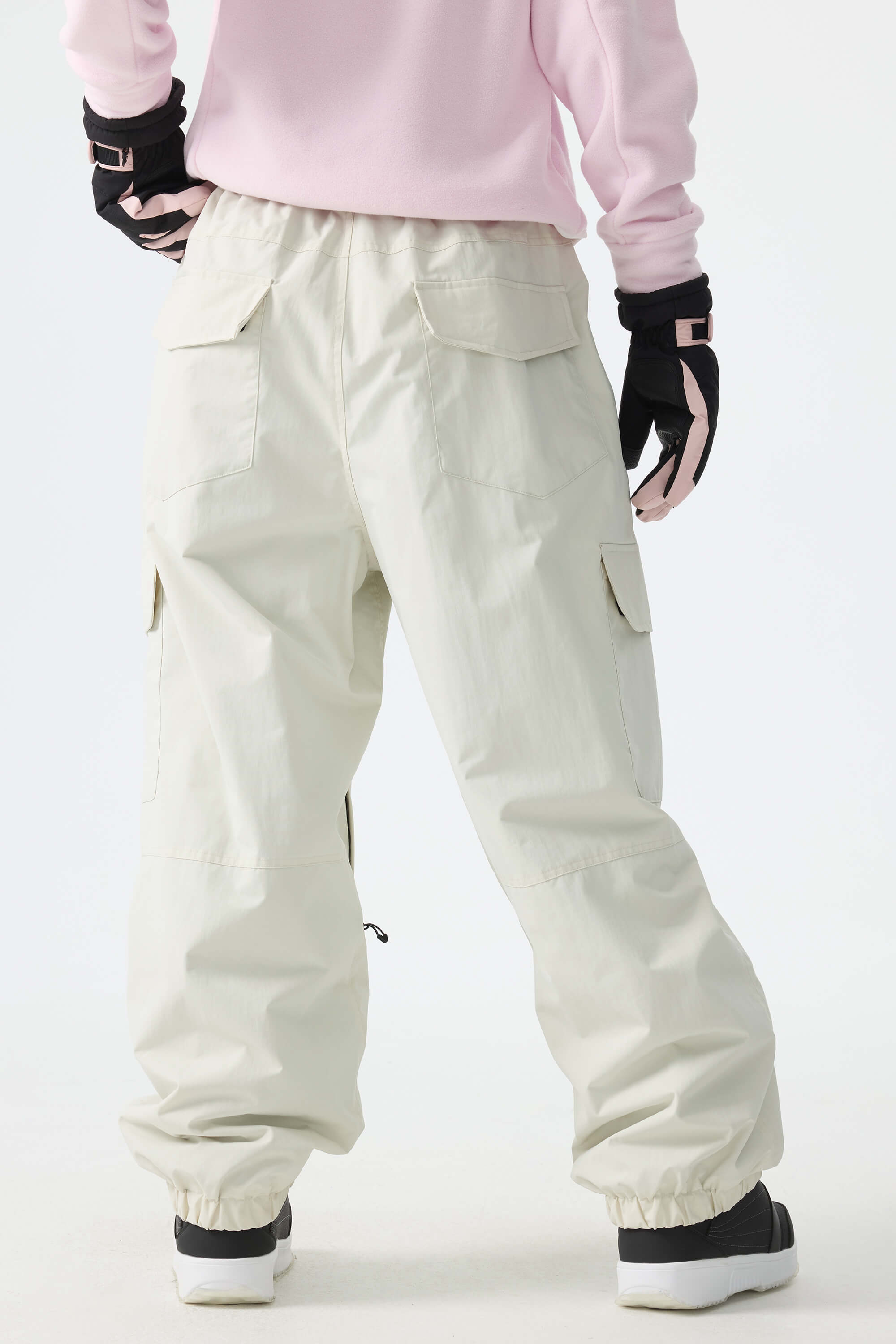 Sleek Sport Utility Hidden Cargo Pockets Baggy Snow Pants – Unisex | Gsou Snow
