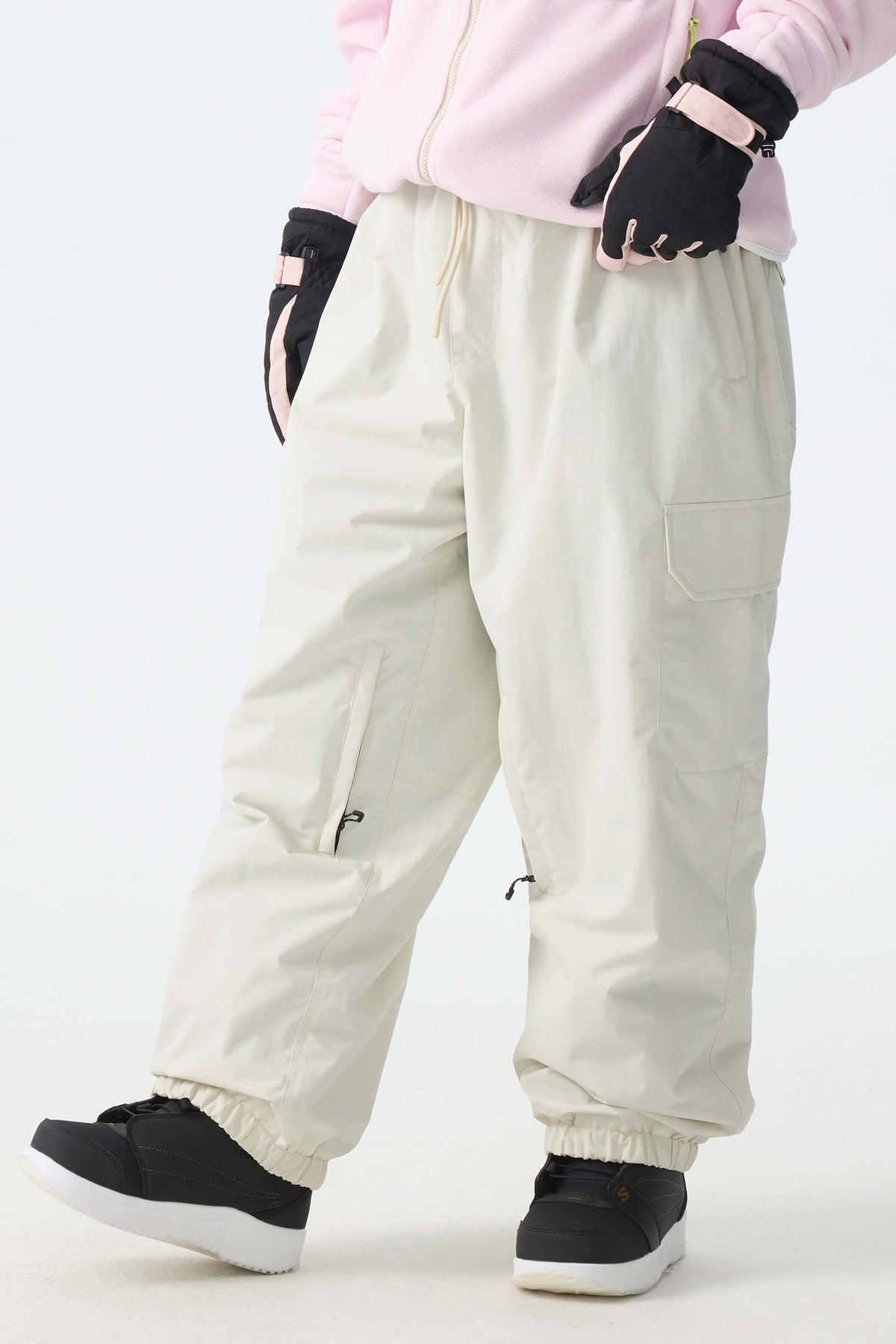 Sleek Sport Utility Hidden Cargo Pockets Baggy Snow Pants – Unisex | Gsou Snow