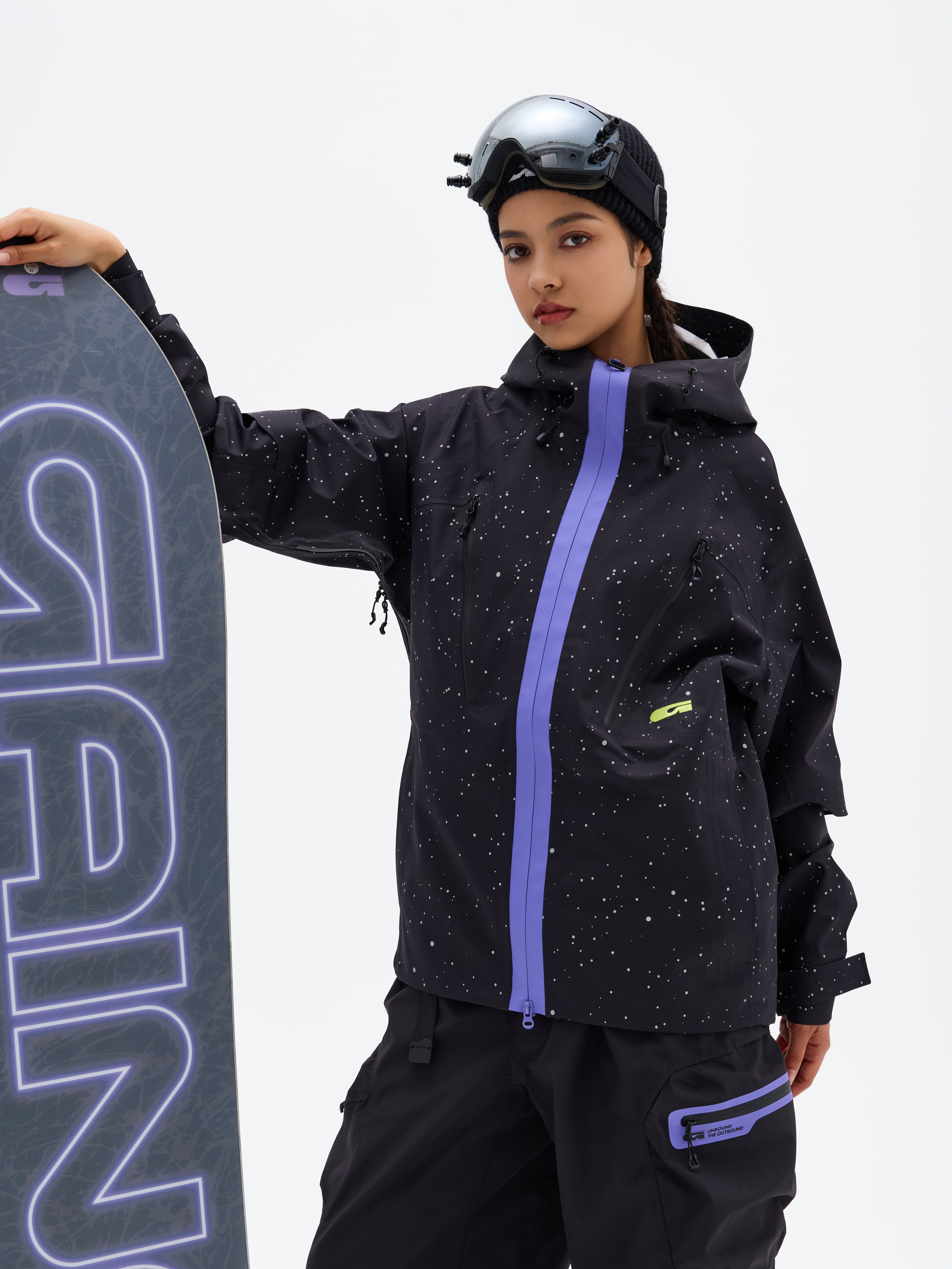 20K Waterproof SC 3L Technical Ski Jacket - Unisex | GAINAX