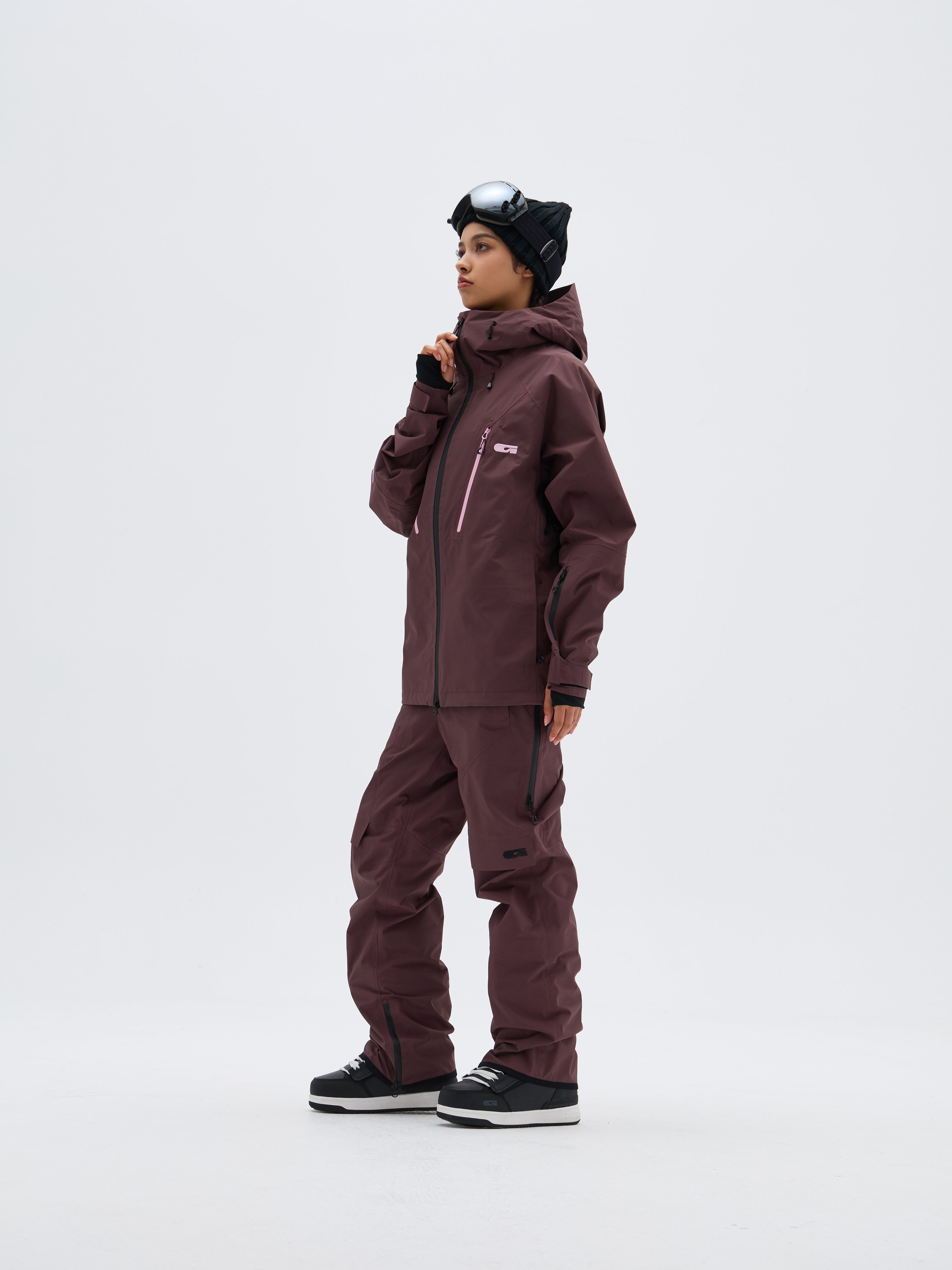 20K Waterproof NT1 3L Bib Snow Pants – Unisex | GAINAX