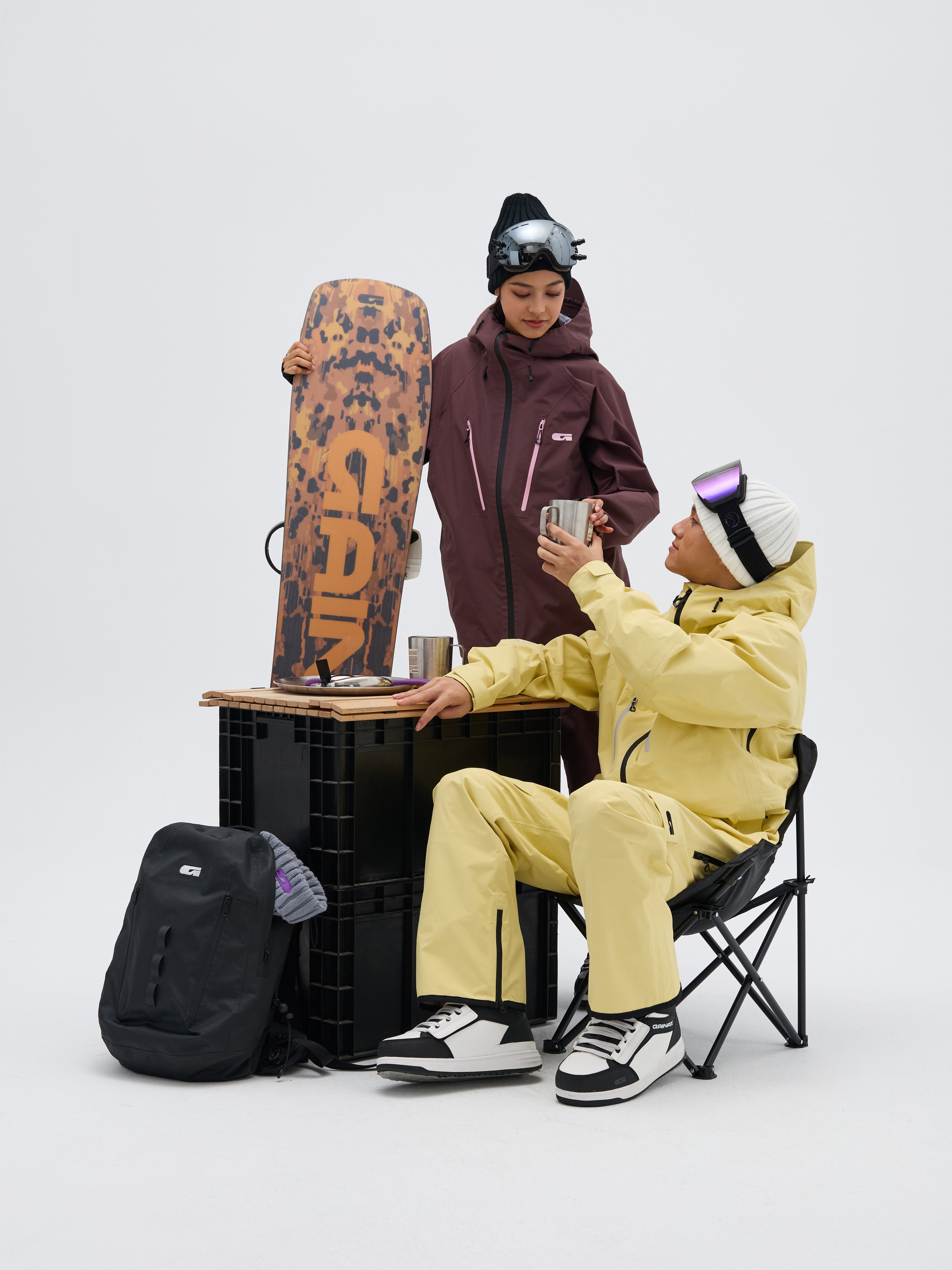 20K Waterproof N1N 3L All-Mountain Ski Jacket – Unisex | GAINAX