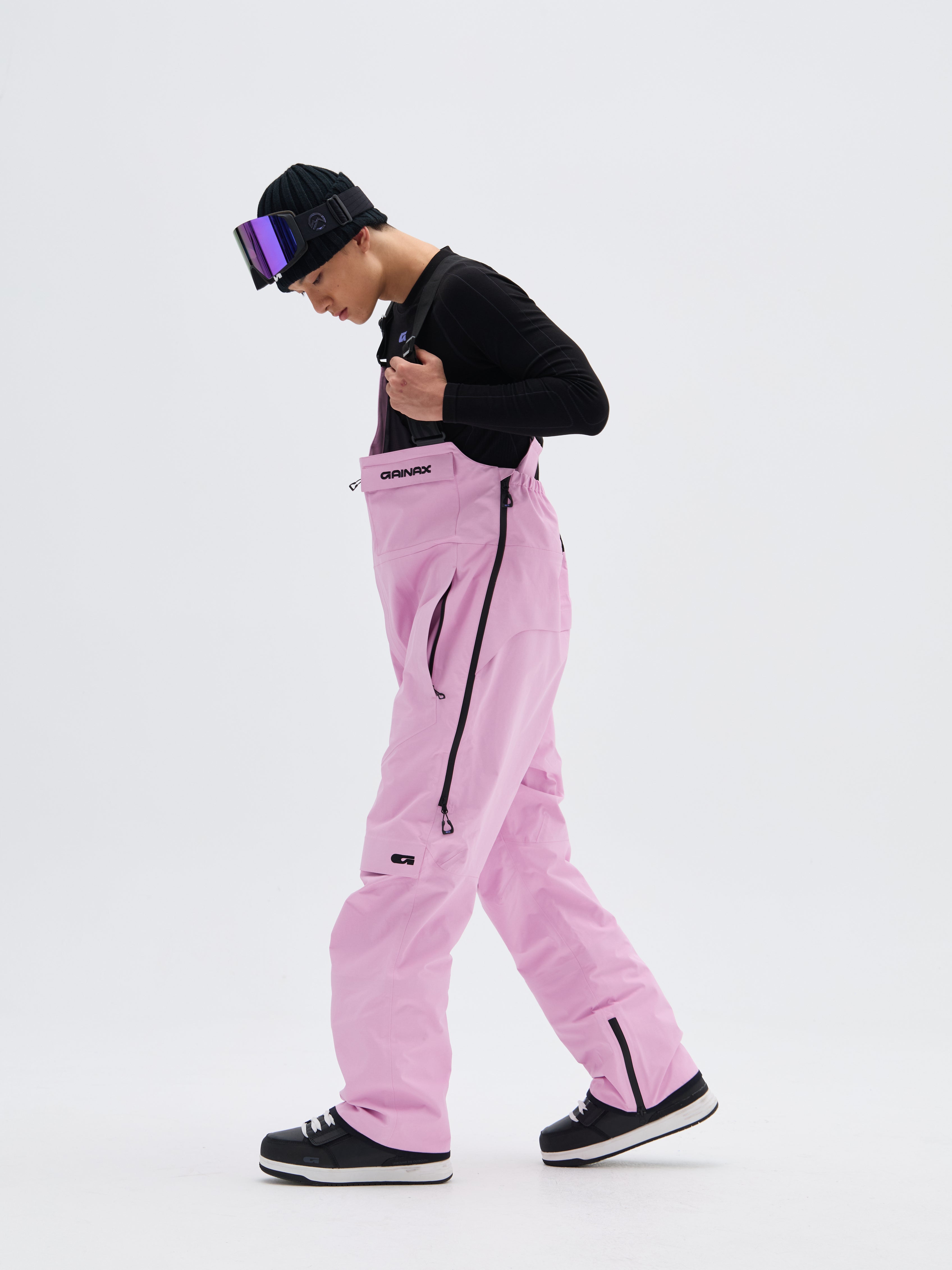 20K Waterproof NT1 3L Bib Snow Pants – Unisex | GAINAX
