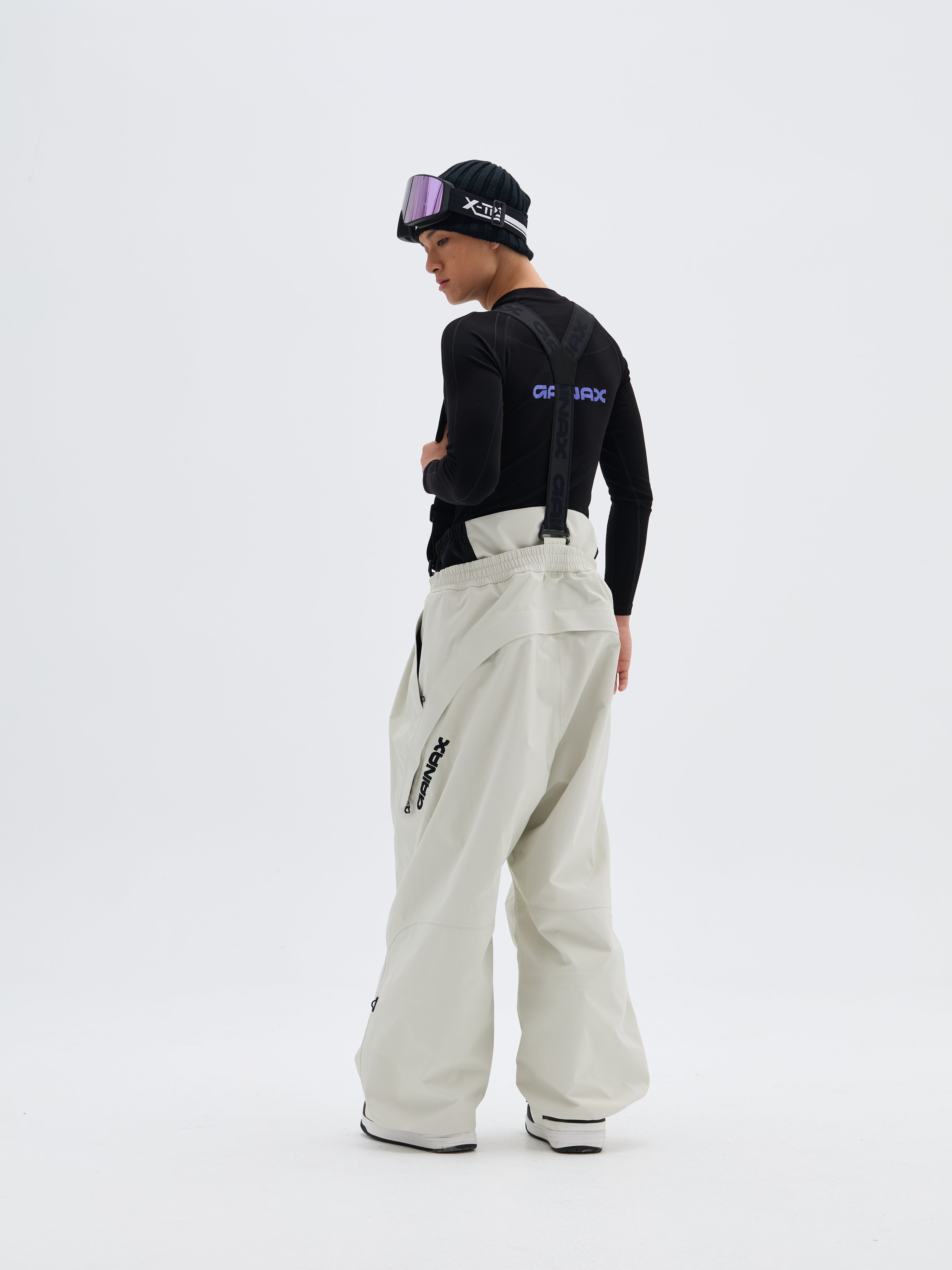 20K Waterproof NT1 3L Bib Snow Pants – Unisex | GAINAX