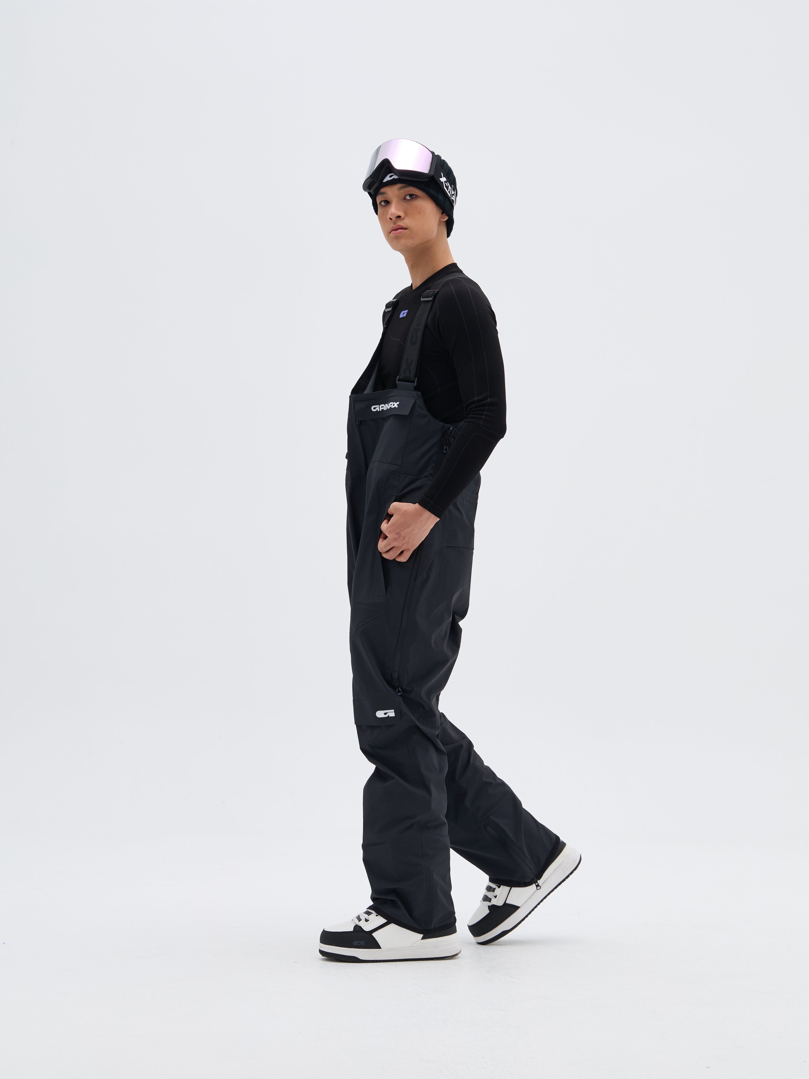 20K Waterproof NT1 3L Bib Snow Pants – Unisex | GAINAX