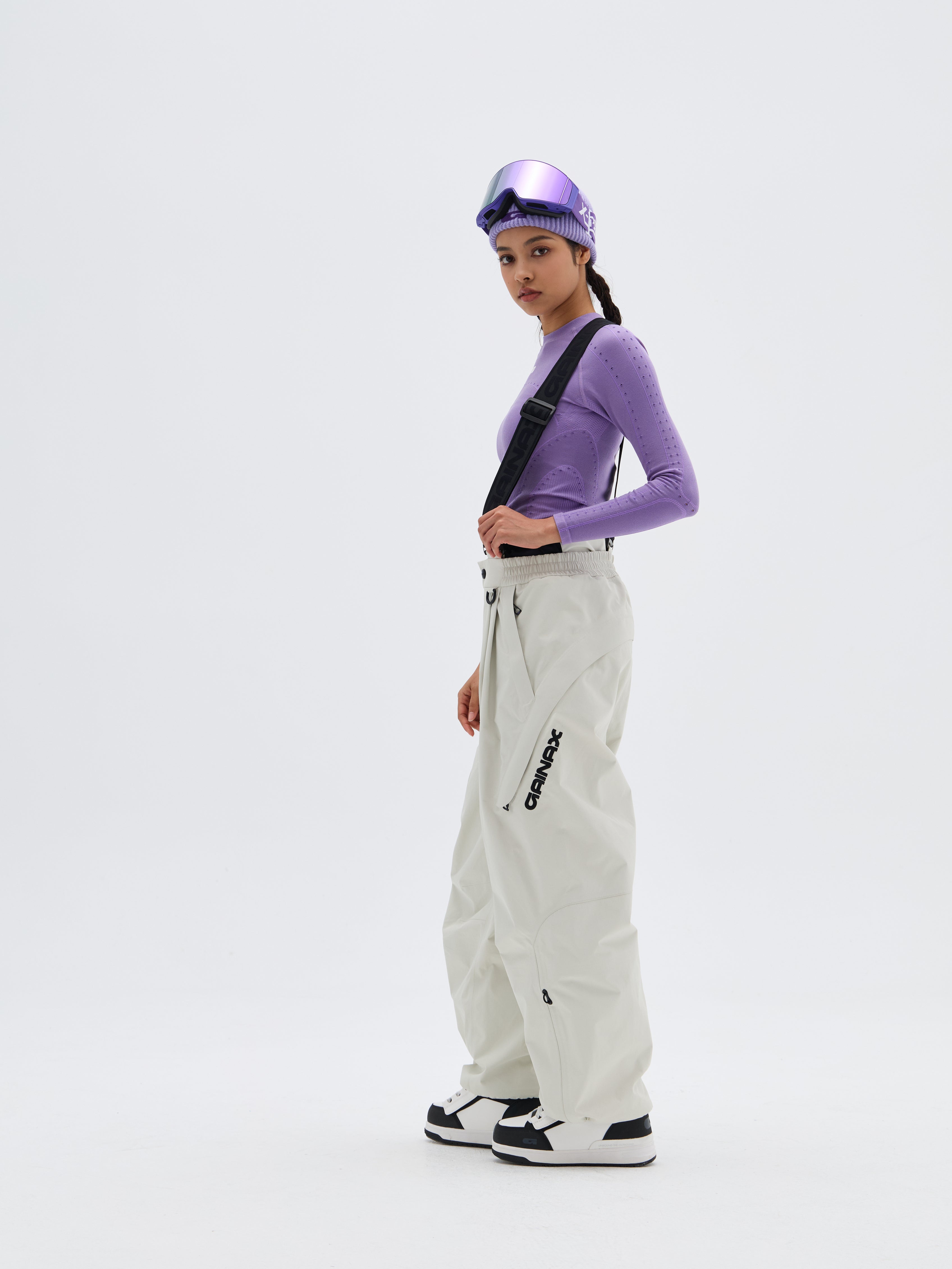 20K Waterproof NT1 3L Bib Snow Pants – Unisex | GAINAX