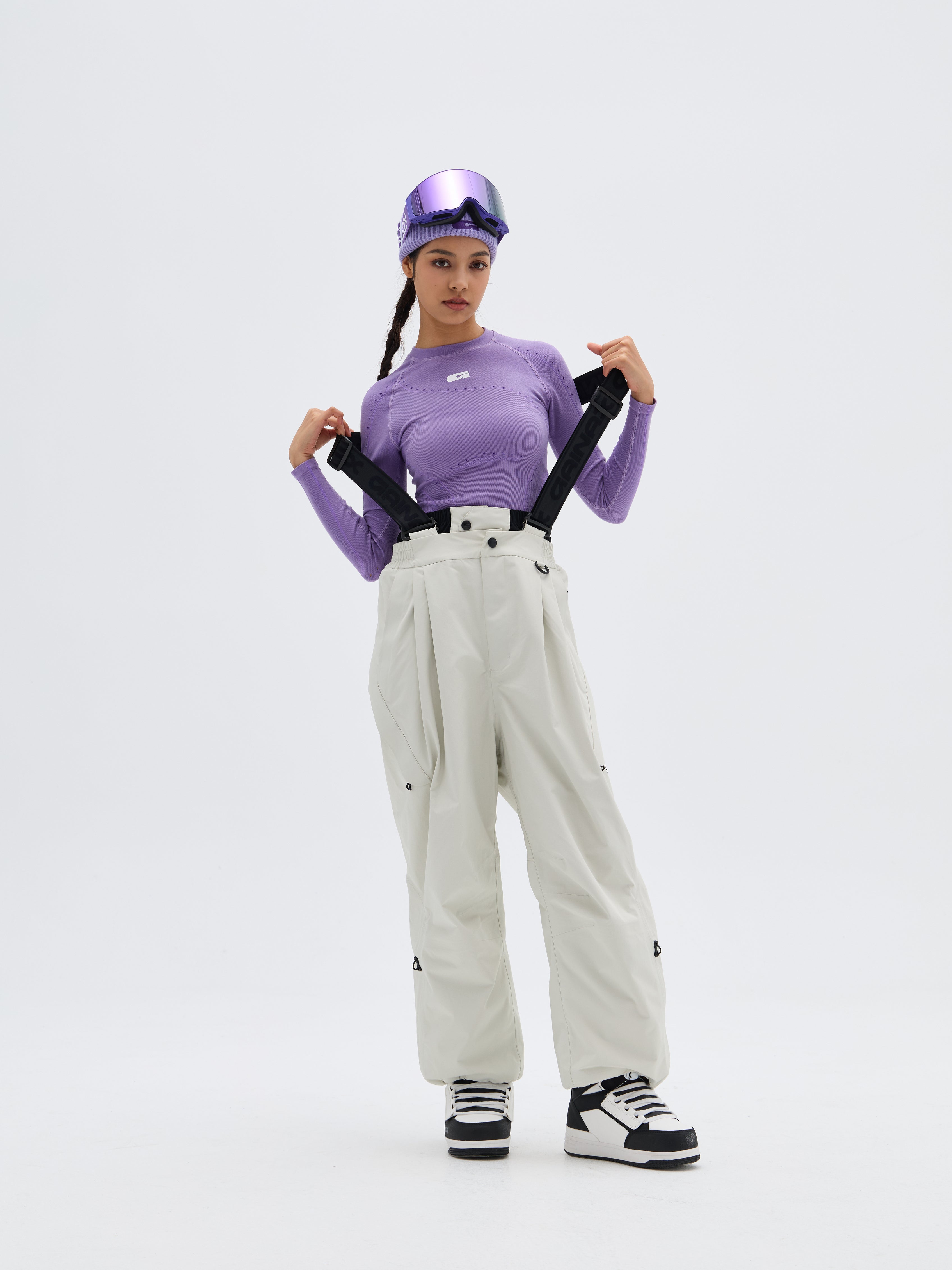 20K Waterproof NT1 3L Bib Snow Pants – Unisex | GAINAX