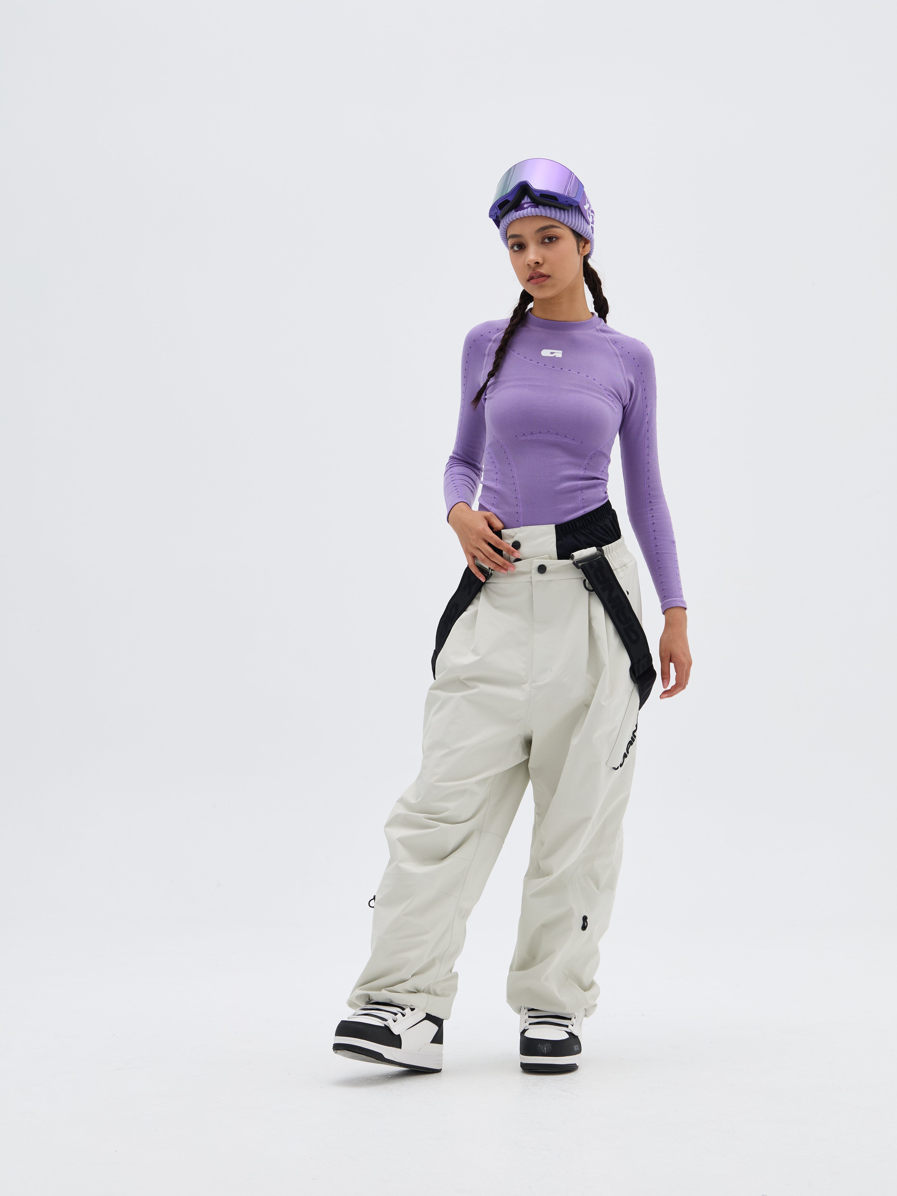 20K Waterproof NT1 3L Bib Snow Pants – Unisex | GAINAX
