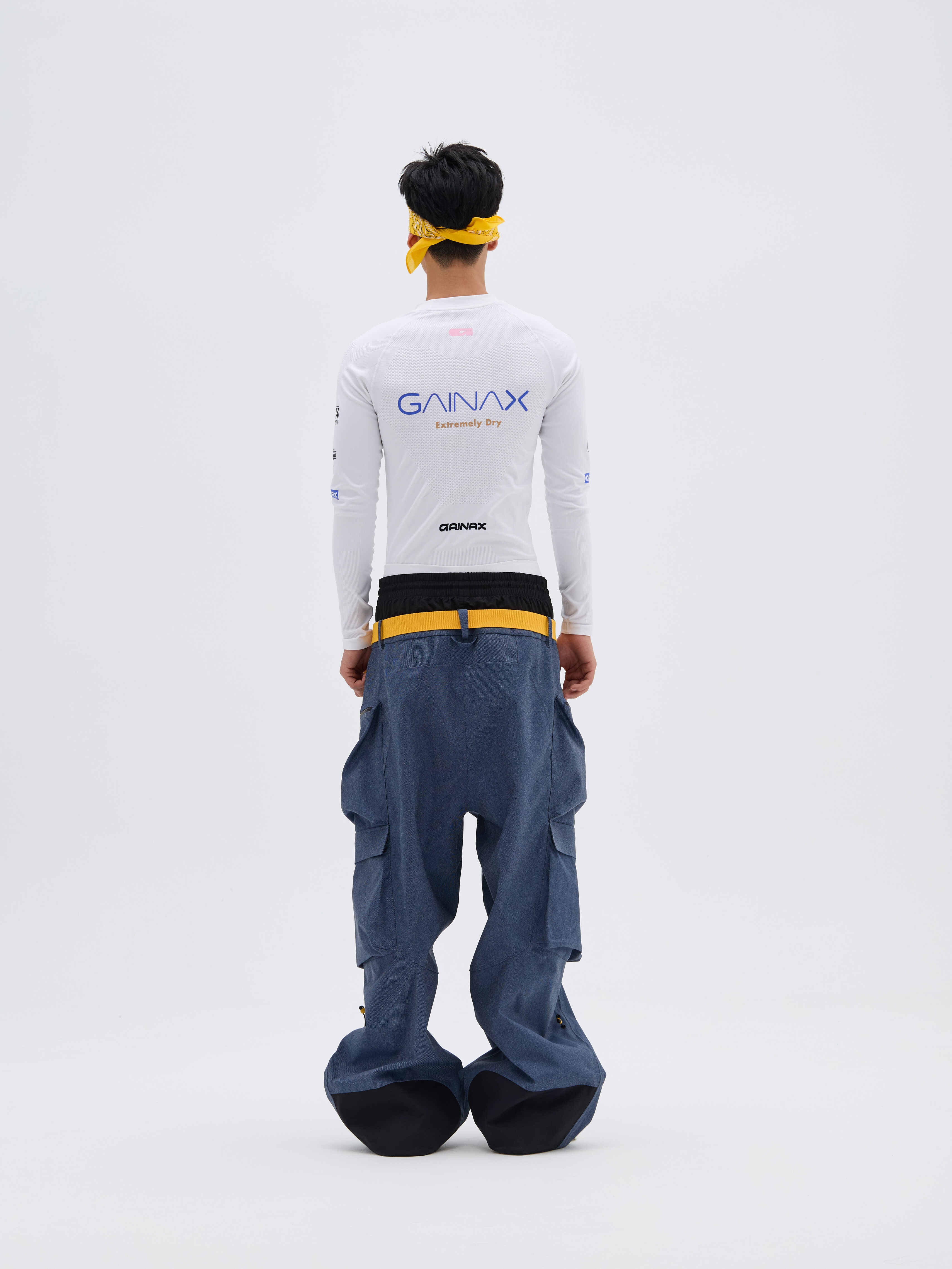 REBEL 3L Waterproof Freeride Ski Pants Blue - Unisex | GAINAX