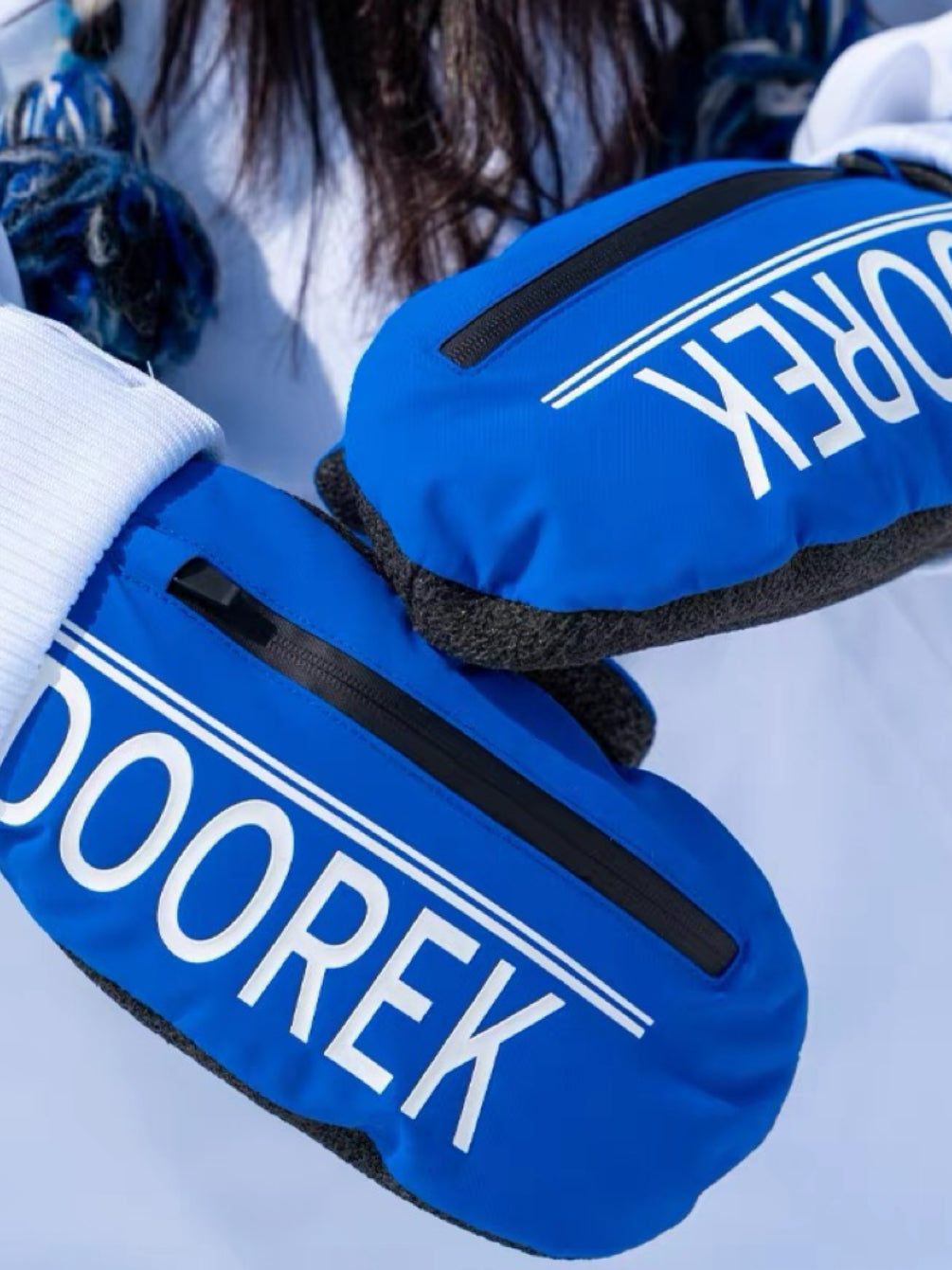 Kevlar® Wrist-Protective Insulated Ski Mittens – Unisex | Doorek