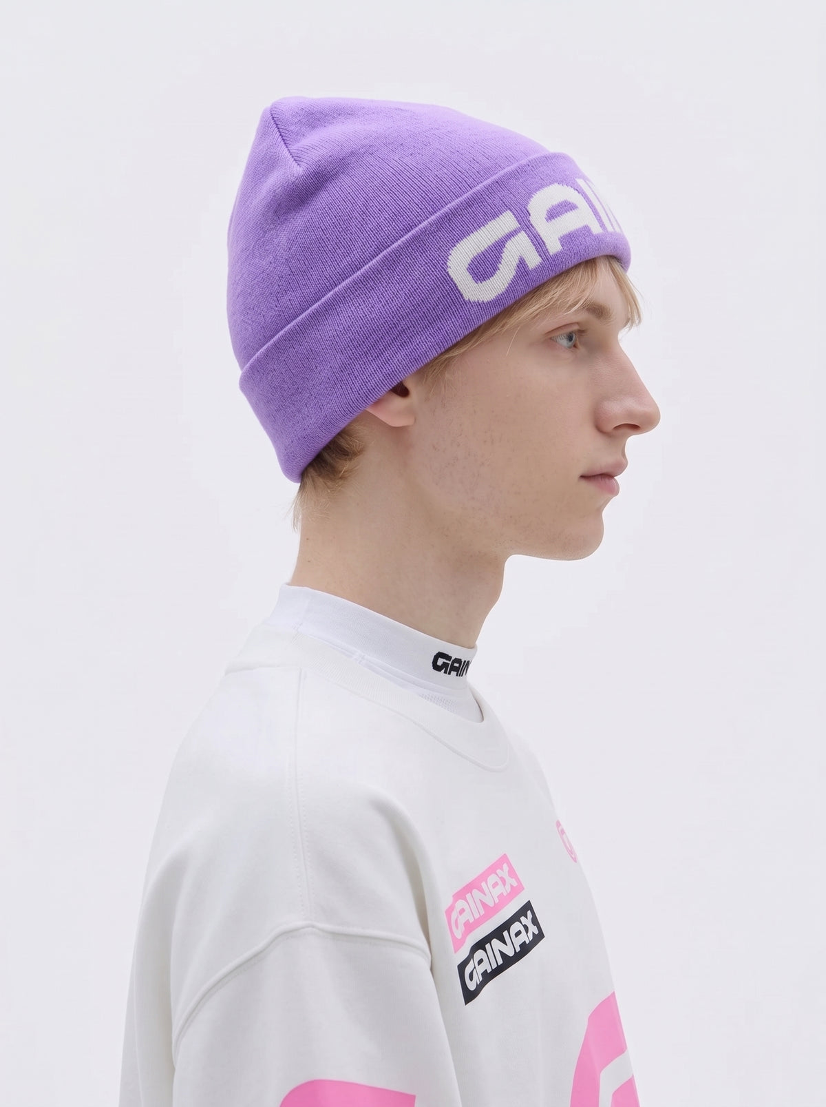 Bold Letter Knit Beanie – Unisex | GAINAX