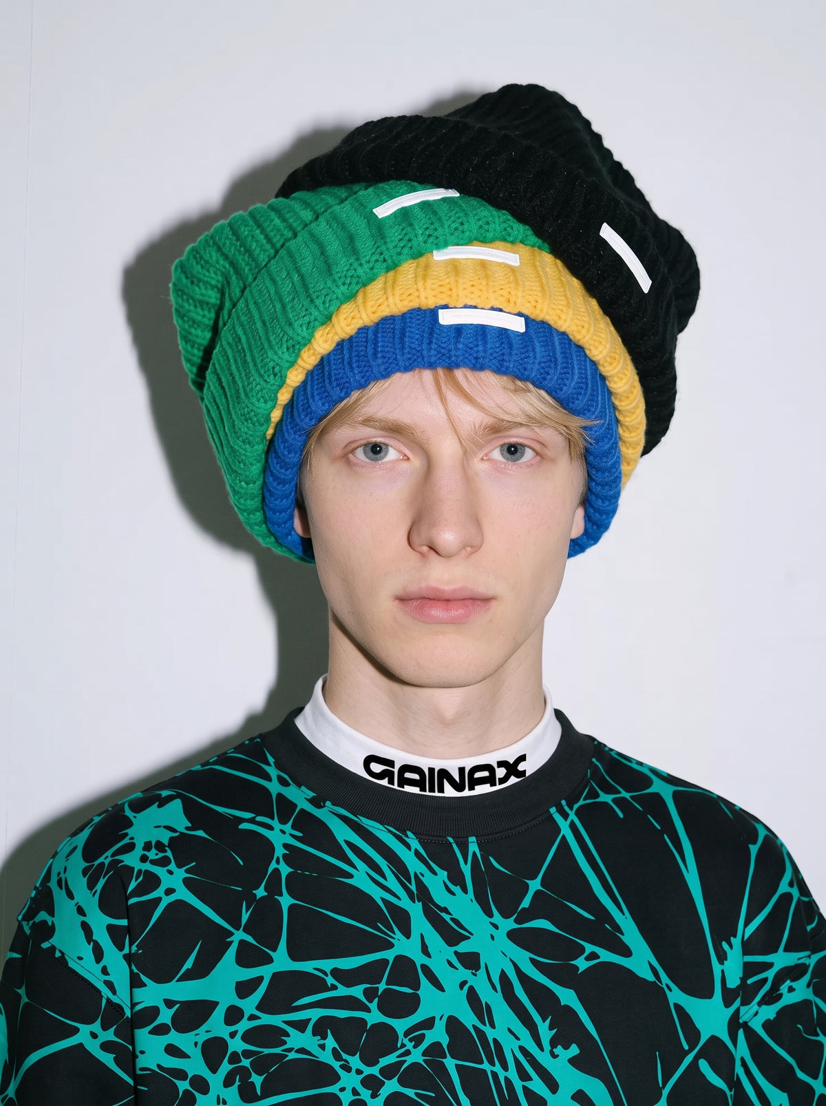 Chunky Ribbed Slouchy Knit Beanie – Unisex | GAINAX