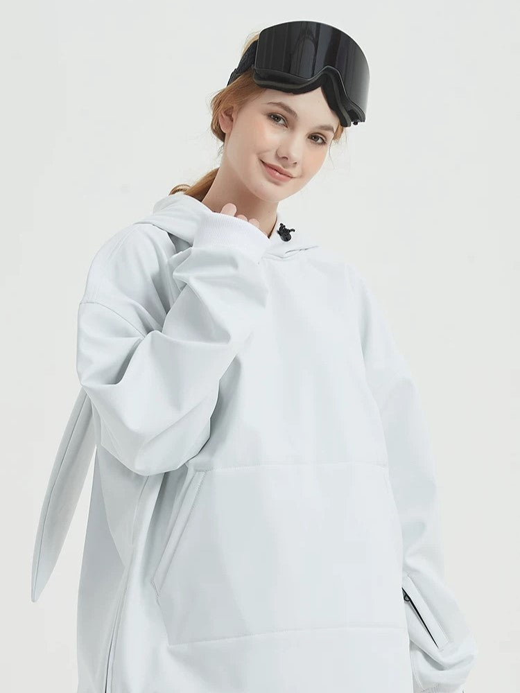 Iconic Rabbit Waterproof Fleece Hoodie – Unisex | Doorek