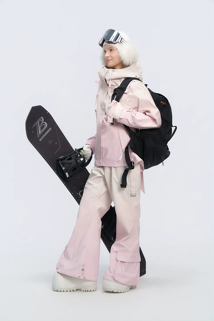 Sakura Gradient Bow Ski Pants- Women's | BCG