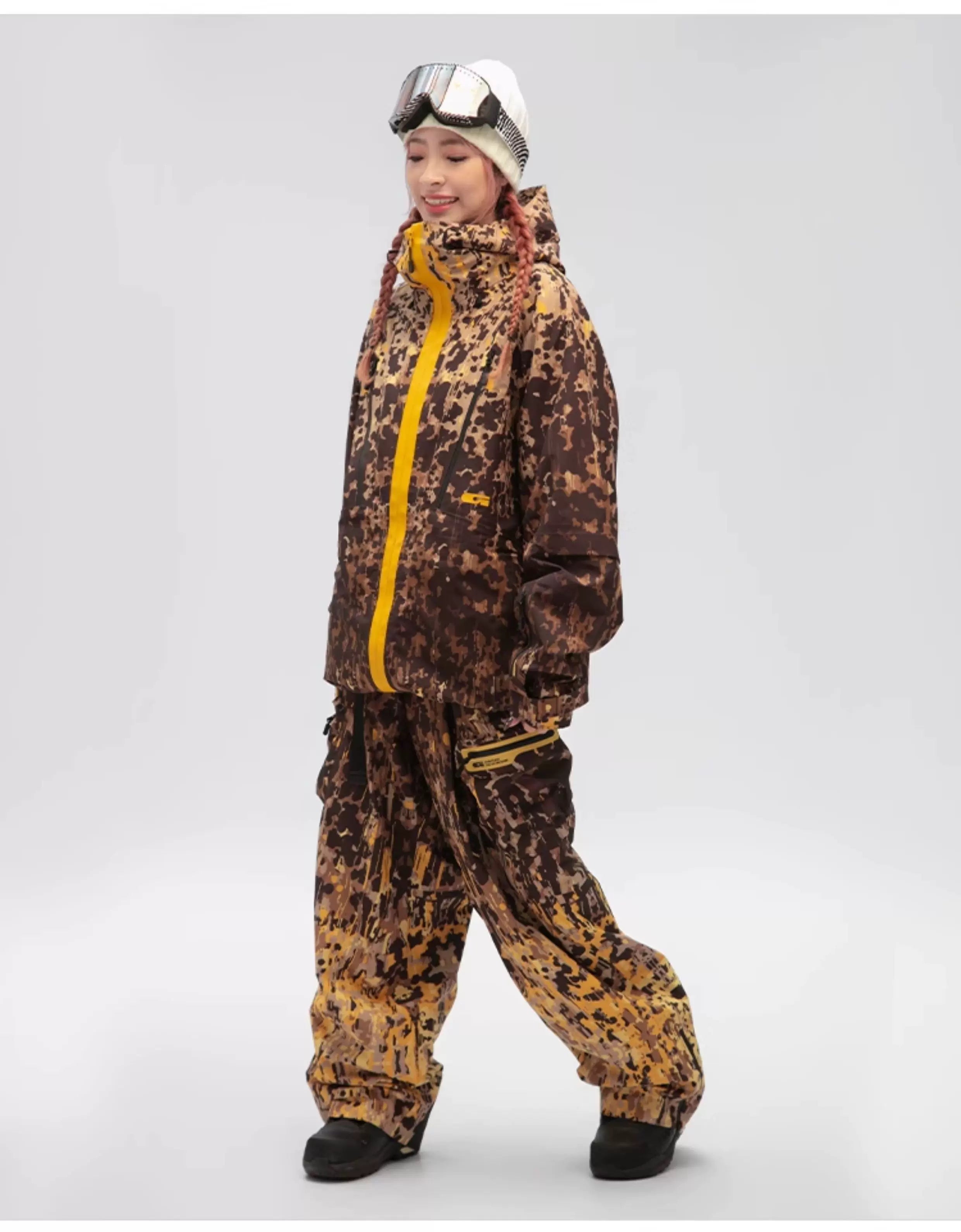 3L Waterproof Camo Ski Pants – Unisex | GAINAX