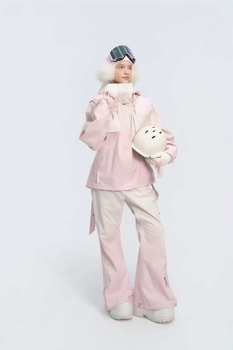 Sakura Gradient Bow Ski Pants- Women's | BCG